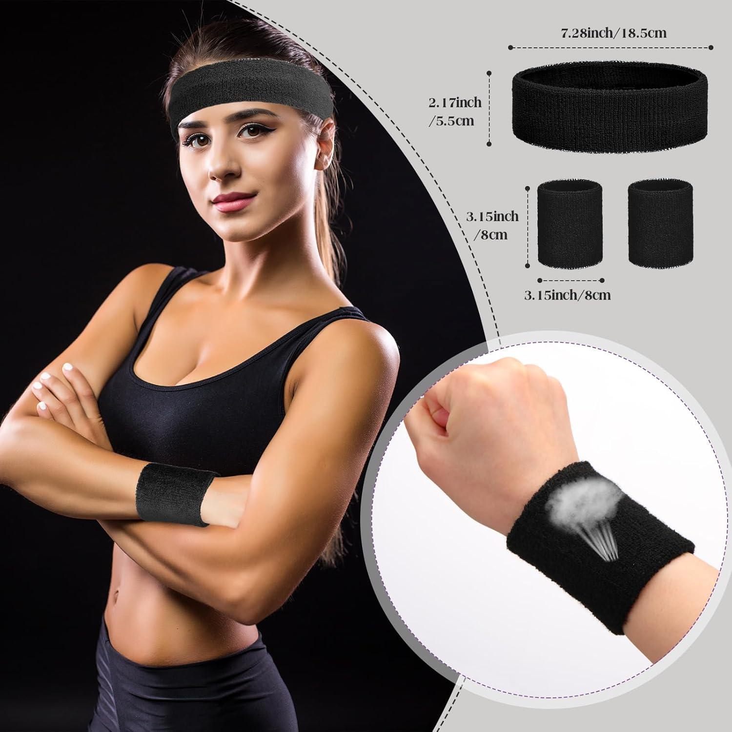 Conjunto de Muñequera y Diadema Deportiva Yuxung - 72 Piezas