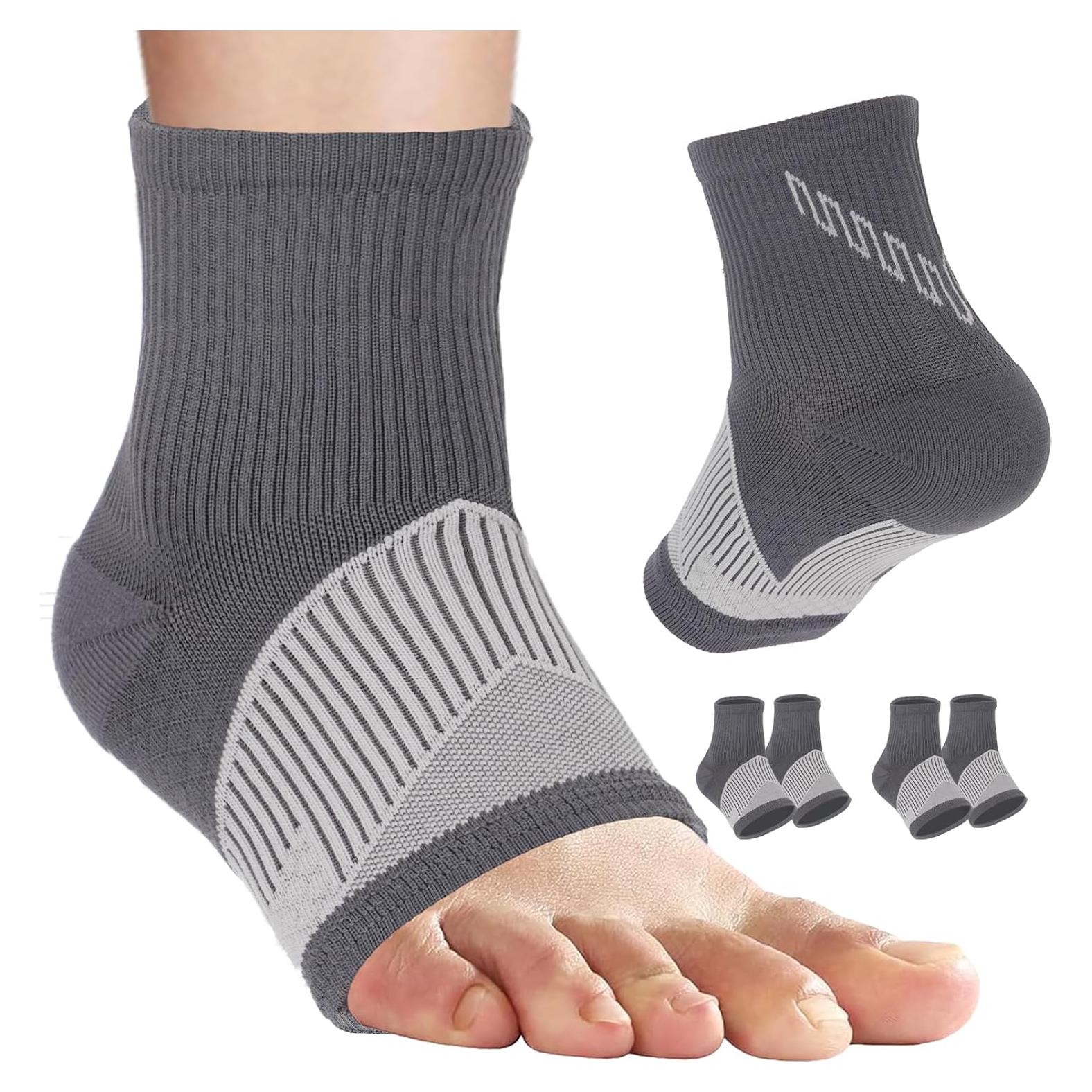 Soportes de Tobillo de Cobre DRNAIETY para Fascitis Plantar - Pequeño