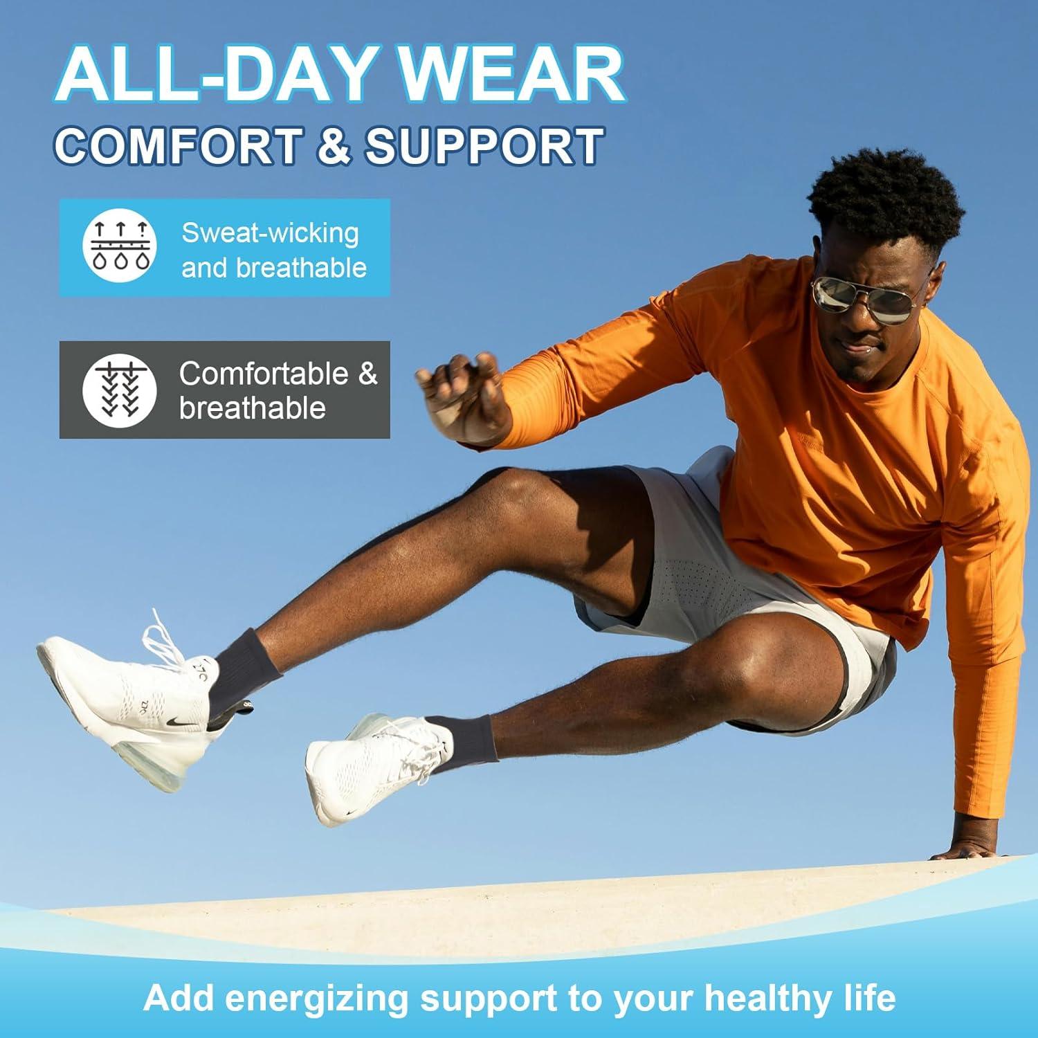 Soportes de Tobillo de Cobre DRNAIETY para Fascitis Plantar - Pequeño