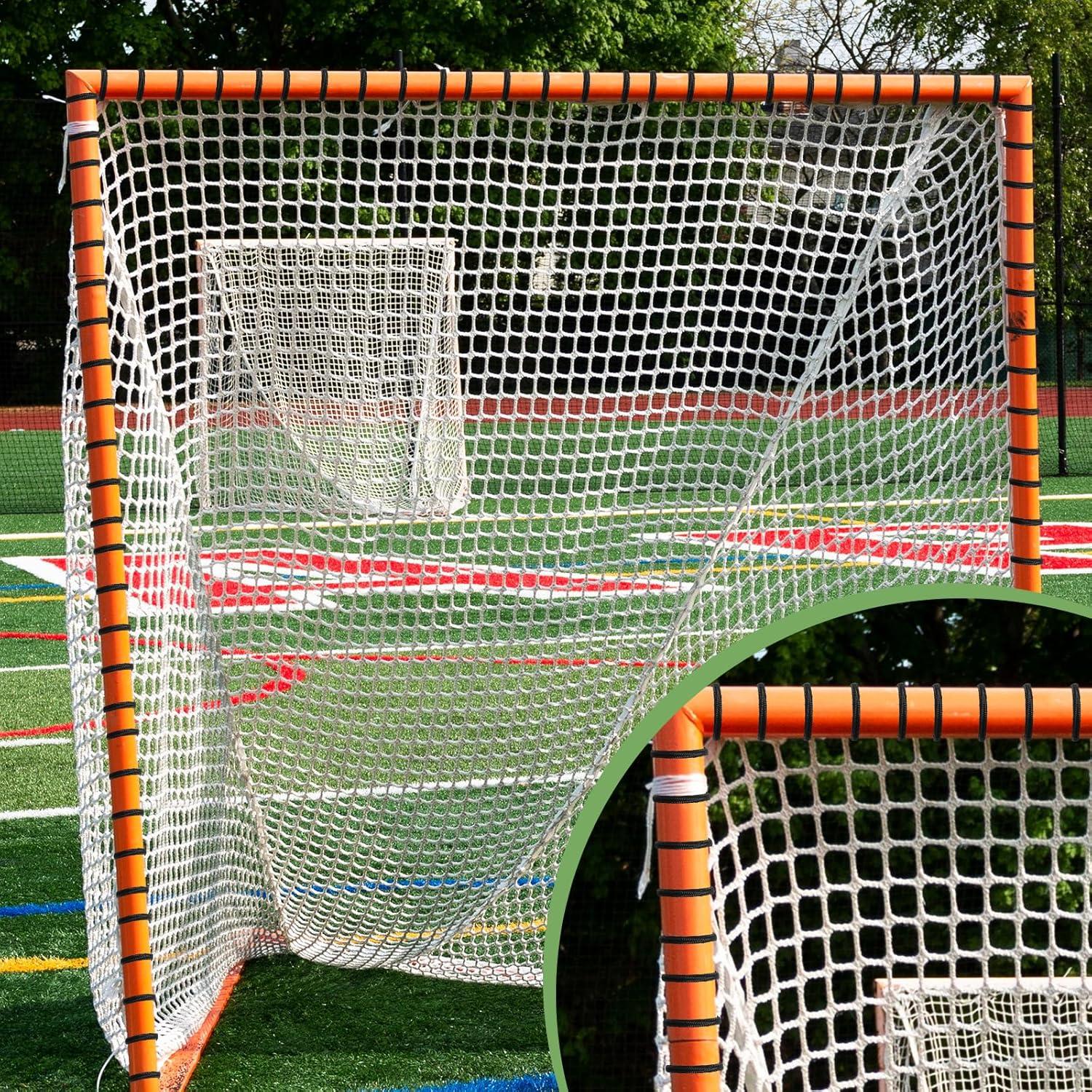 Cordón de Red de Lacrosse Wowangce 28m x 4mm Negro - 2 Pcs