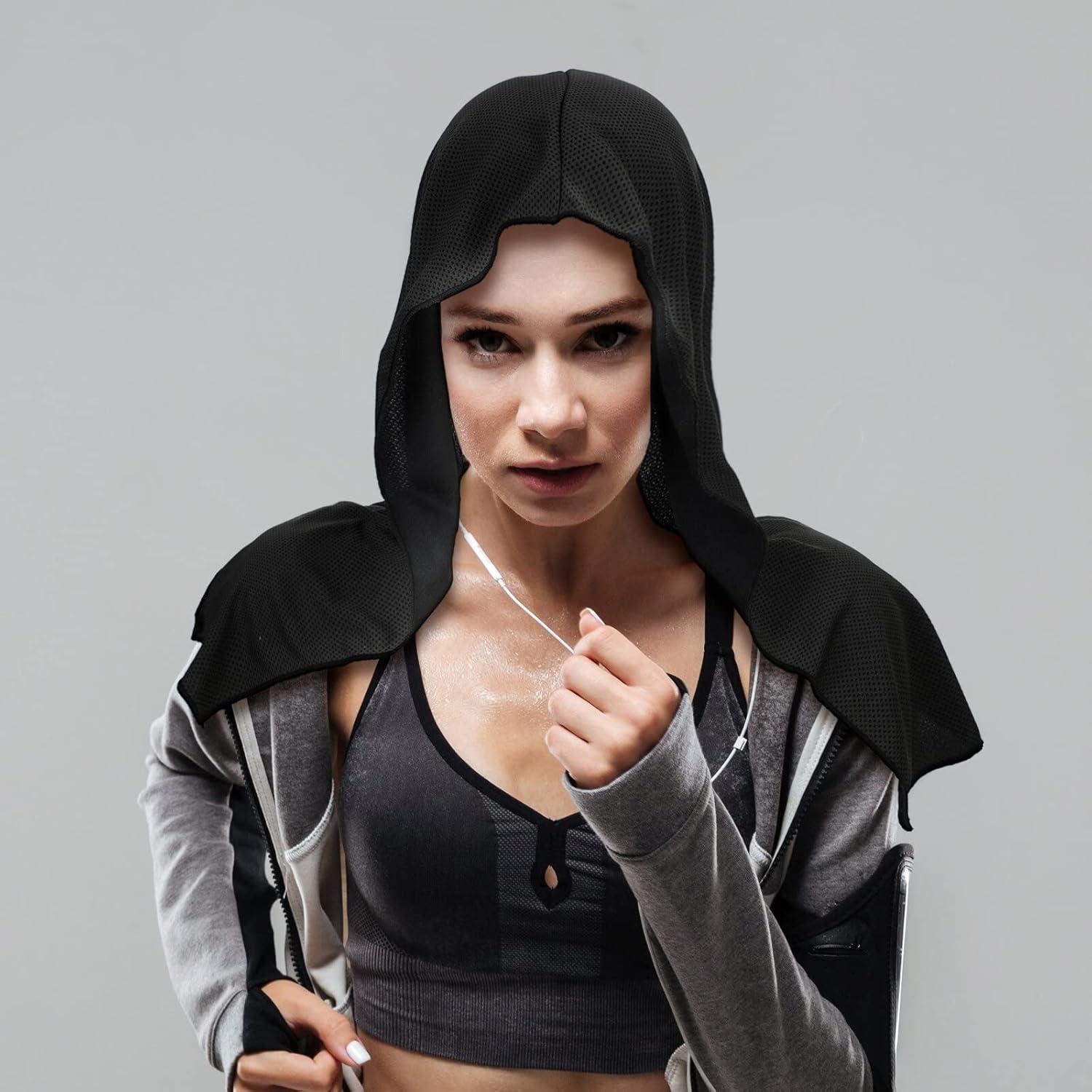 Toallas Enfriadoras con Capucha Bencailor - 6 Pcs Microfibra