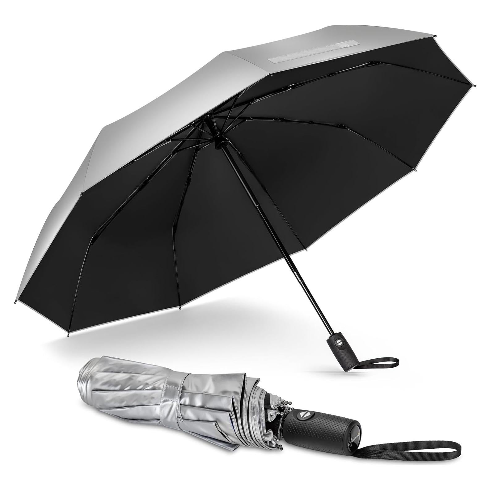 Paraguas UV NINEMAX 50+ Plegable 116.84 cm Auto Abre