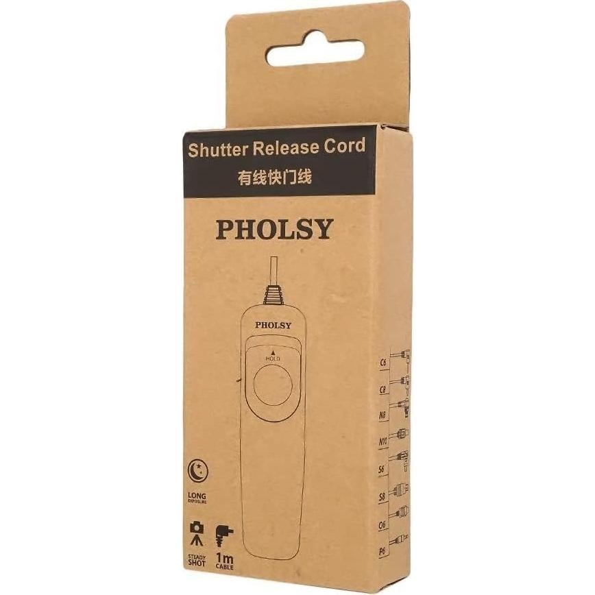 Cable de Control Remoto PHOLSY N10 para Nikon Z5, Z6, D750