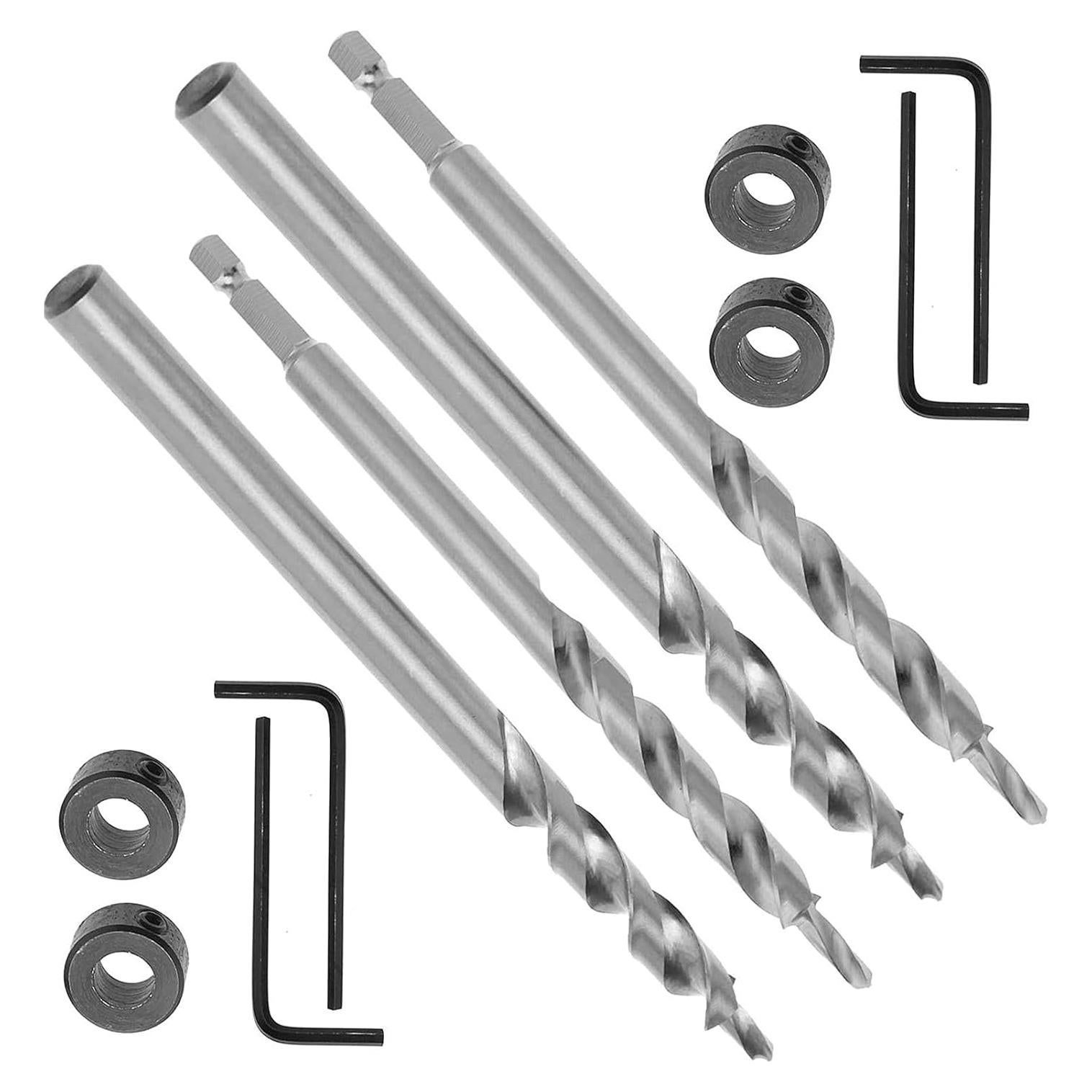 Juego de Brocas de Agujero de Bolsillo SETROVIC 4 Piezas