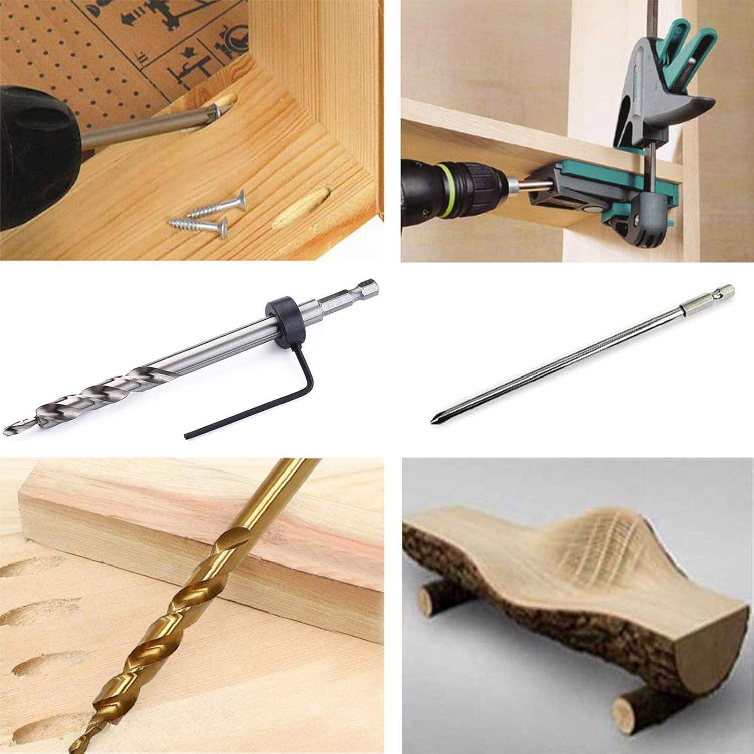 Juego de Brocas de Agujero de Bolsillo SETROVIC 4 Piezas