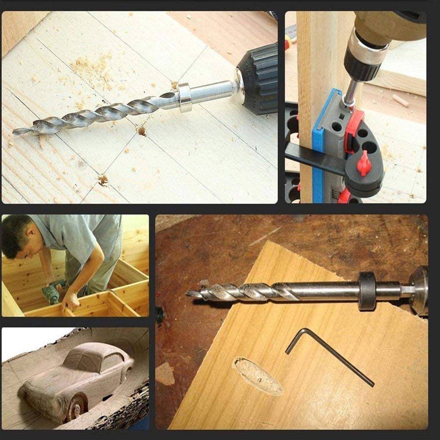 Juego de Brocas de Agujero de Bolsillo SETROVIC 4 Piezas