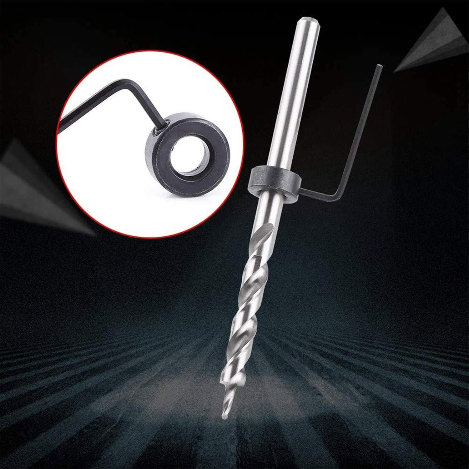 Juego de Brocas de Agujero de Bolsillo SETROVIC 4 Piezas