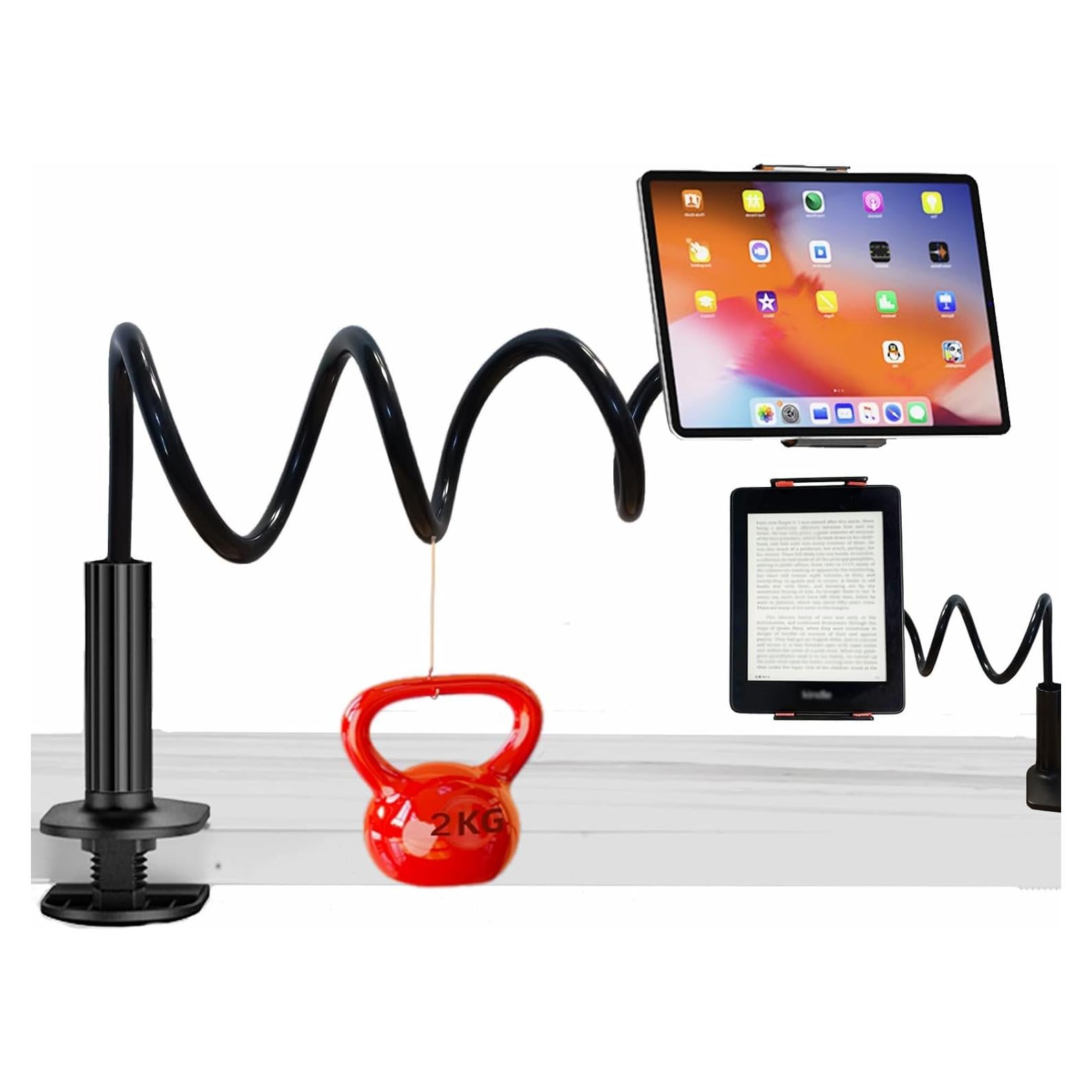 Soporte para teléfono tipo cuello de ganso SANWEEN M1 1m Negro