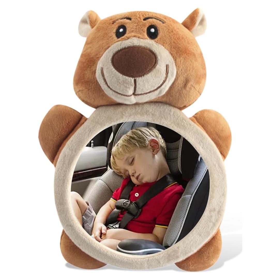 Espejo Retrovisor para Bebés DUSCOKE Oso 26.5x20.5cm