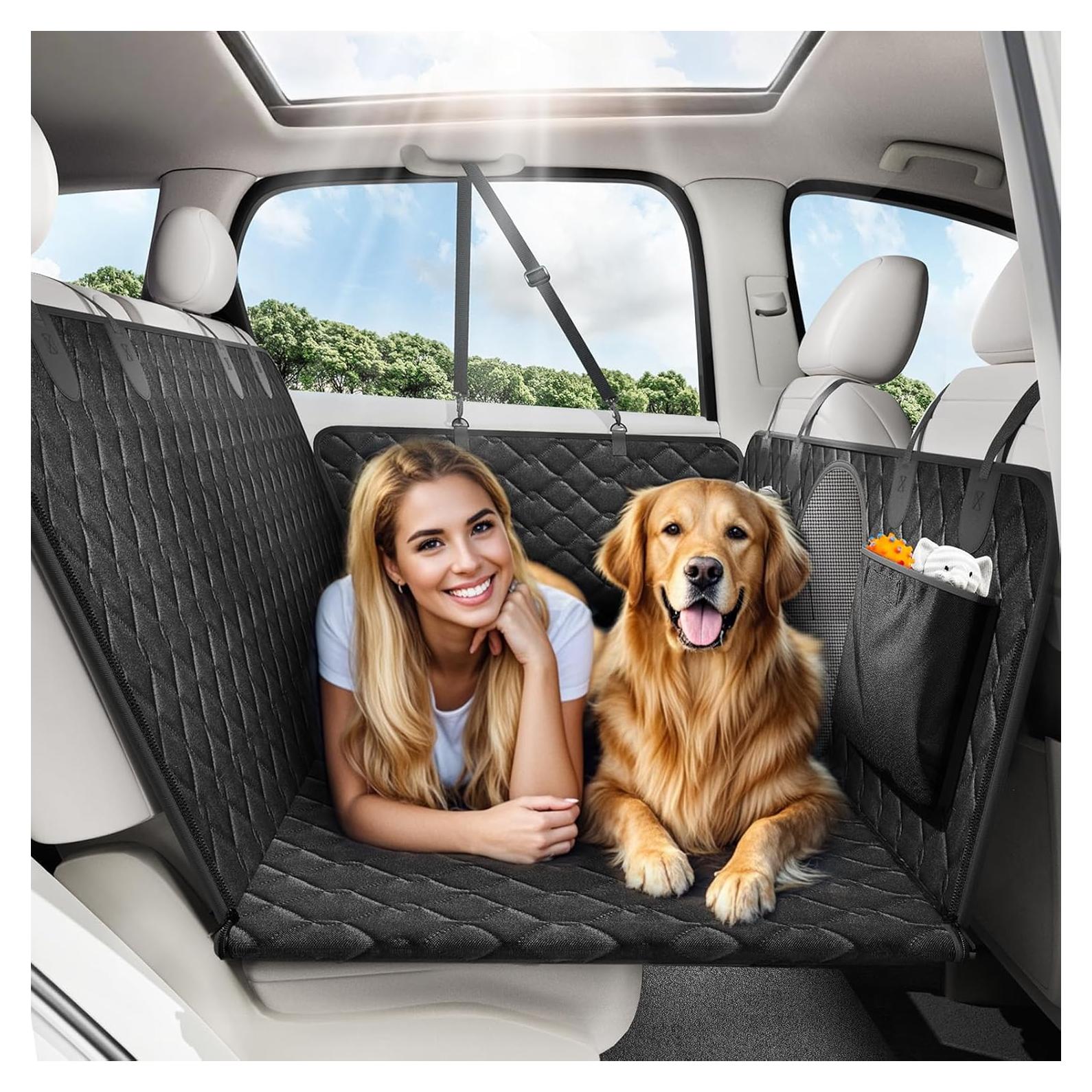Funda de Asiento Trasero para Perros Tivray - Impermeable 134x64cm