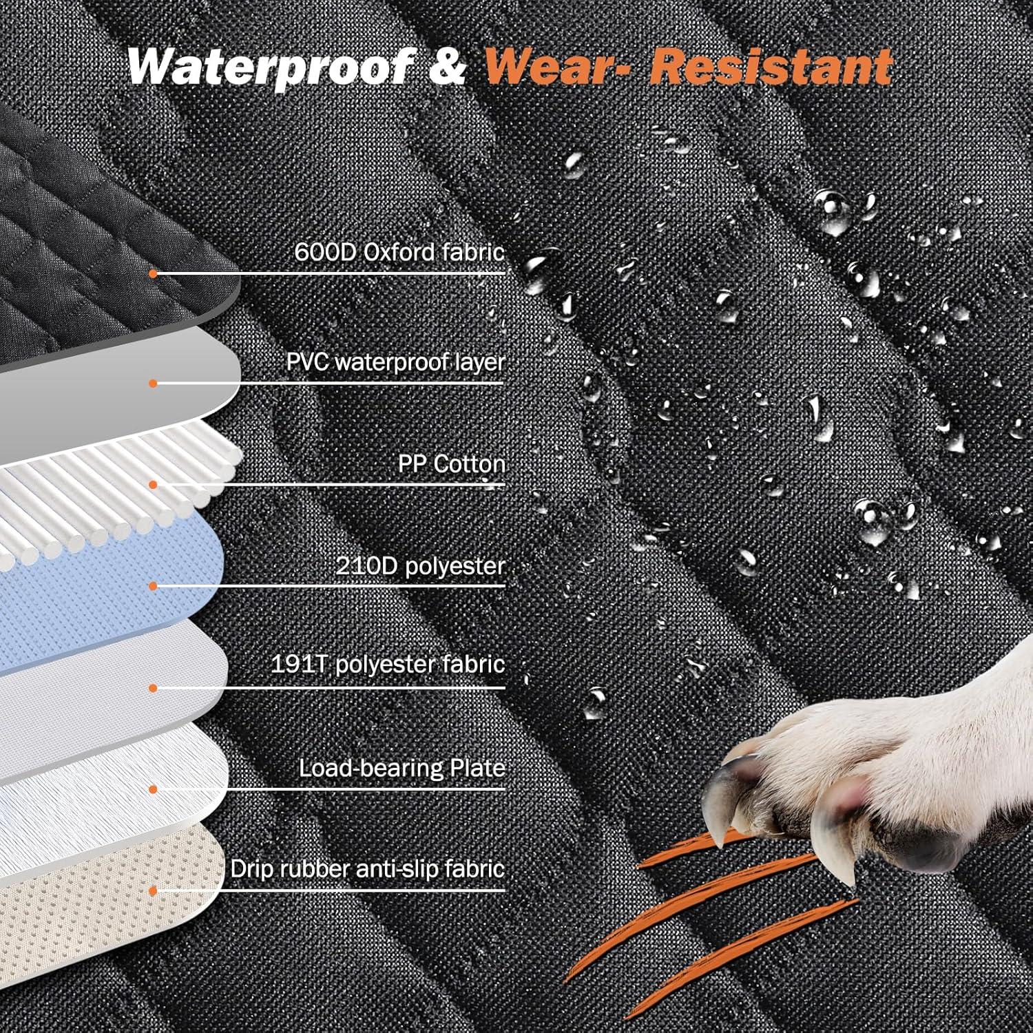 Funda de Asiento Trasero para Perros Tivray - Impermeable 134x64cm