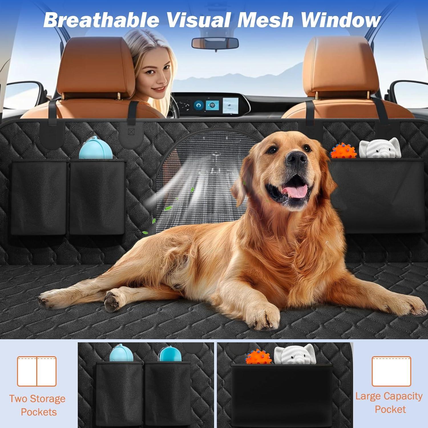 Funda de Asiento Trasero para Perros Tivray - Impermeable 134x64cm