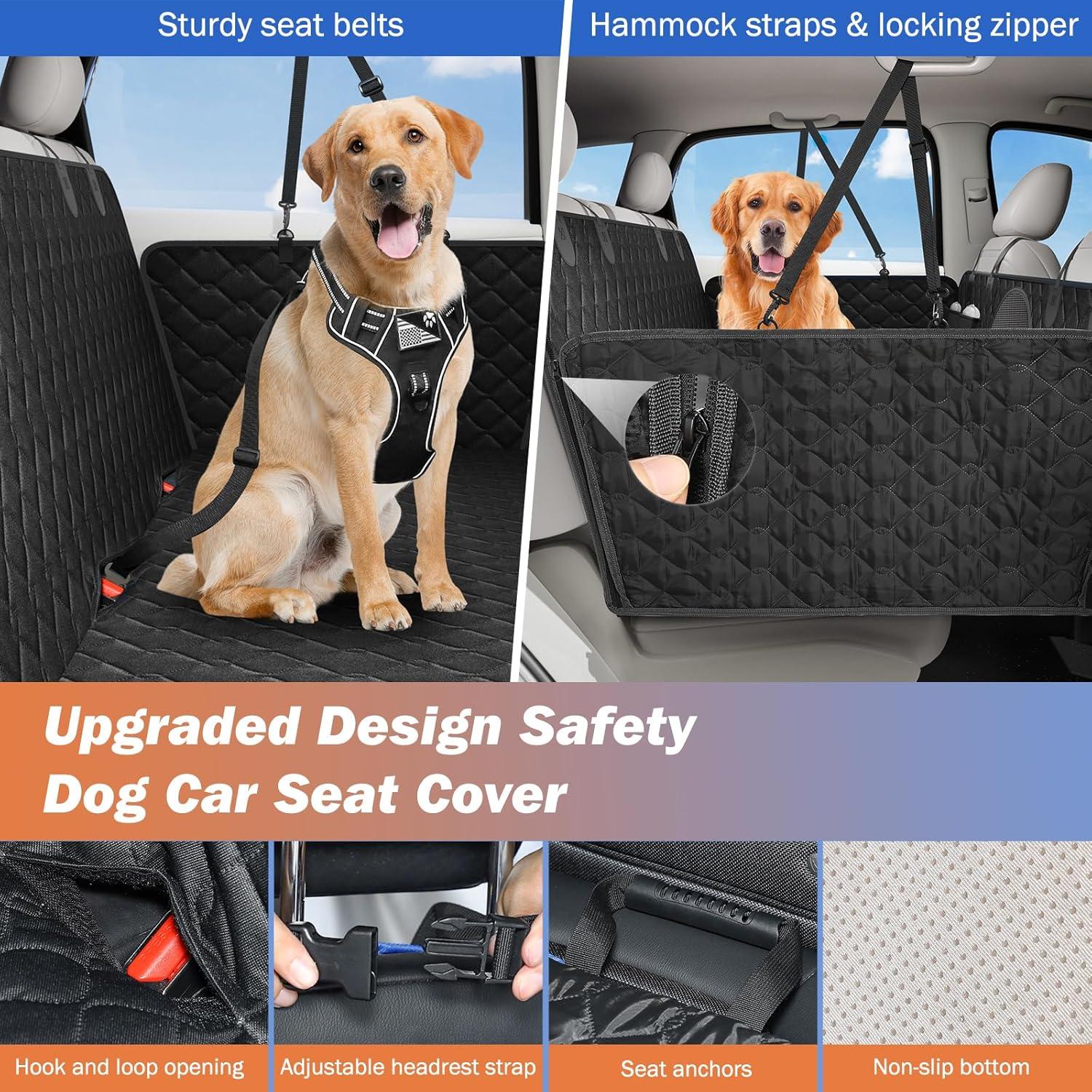 Funda de Asiento Trasero para Perros Tivray - Impermeable 134x64cm