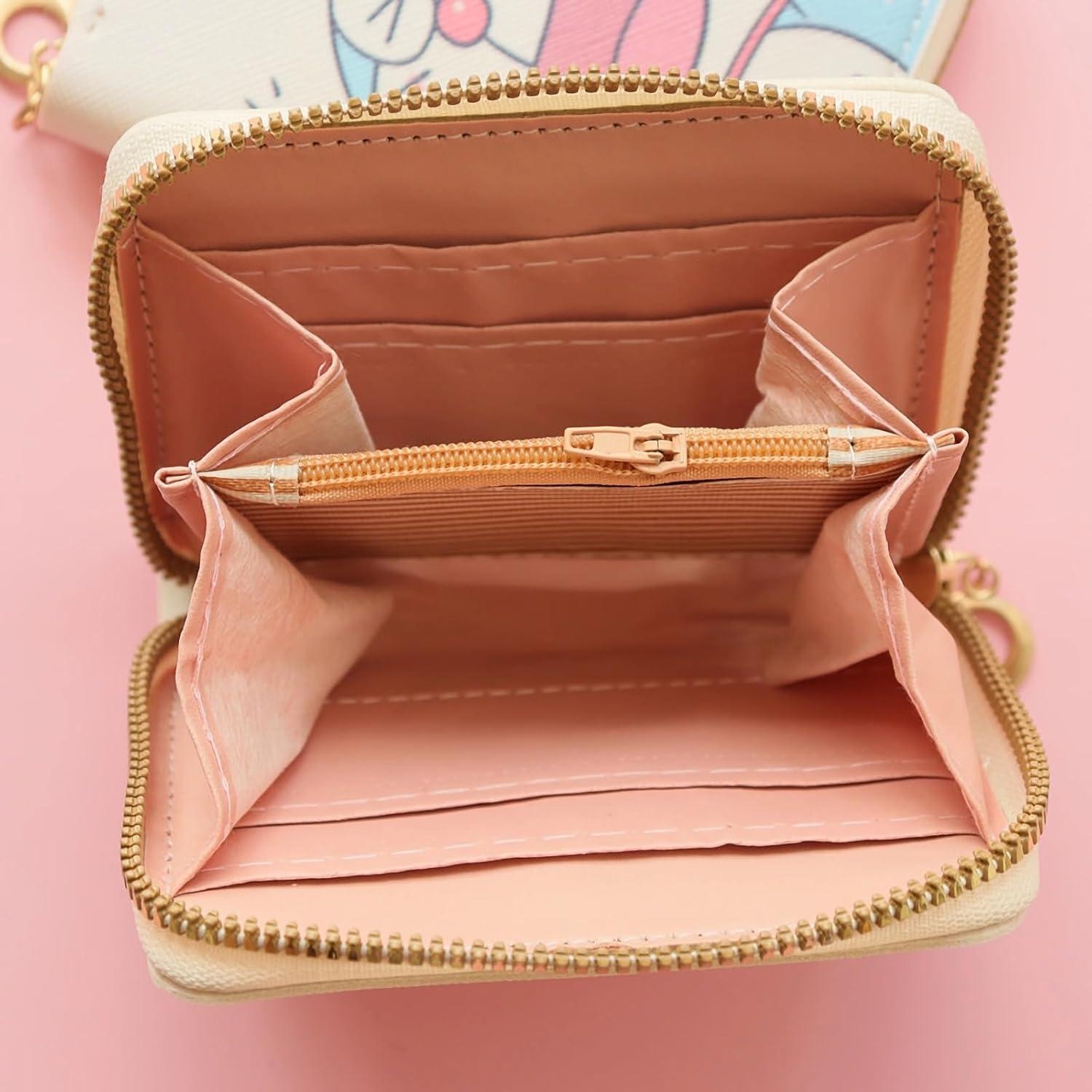 Billetera Pequeña de Cuero PU para Mujeres - 2 Compartimentos