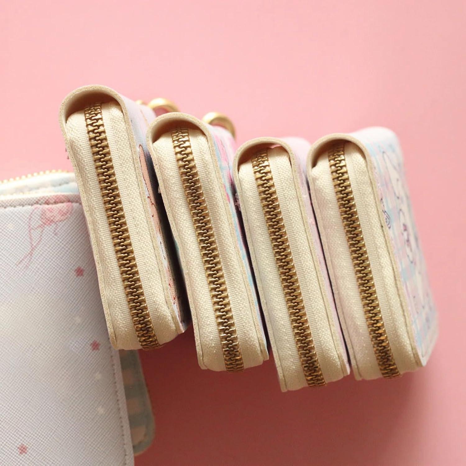 Billetera Pequeña de Cuero PU para Mujeres - 2 Compartimentos