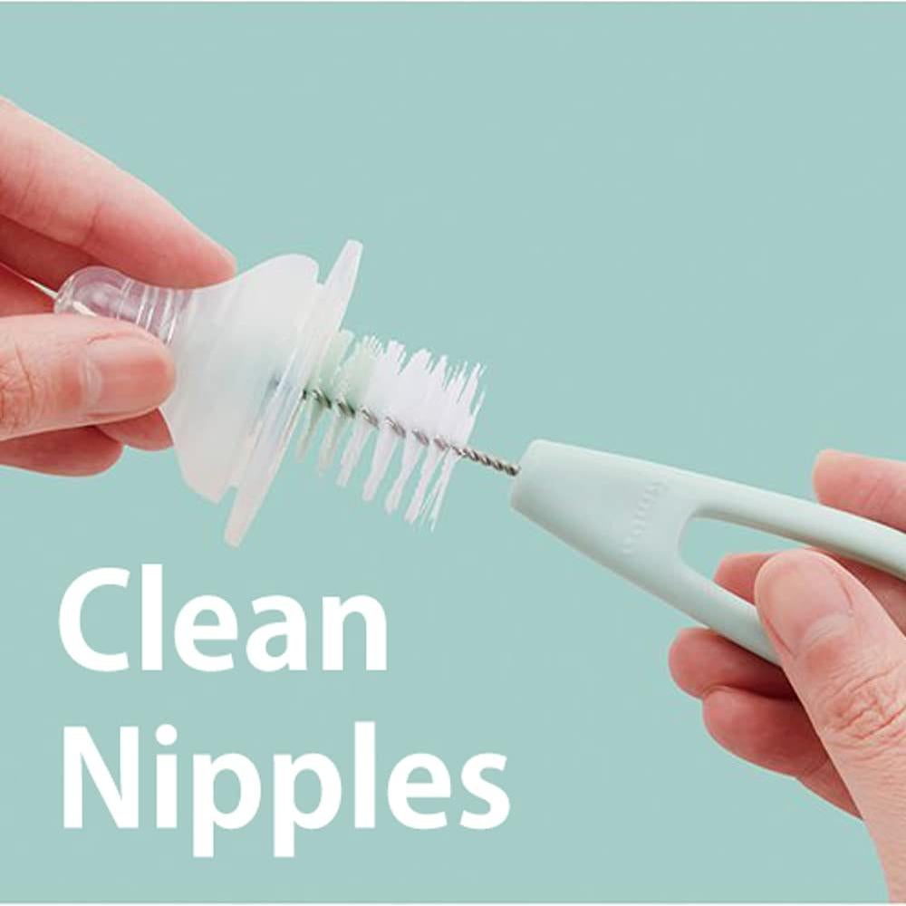 Cepillo de Tetina Rotatorio Simba Verde Set de 2 Unidades