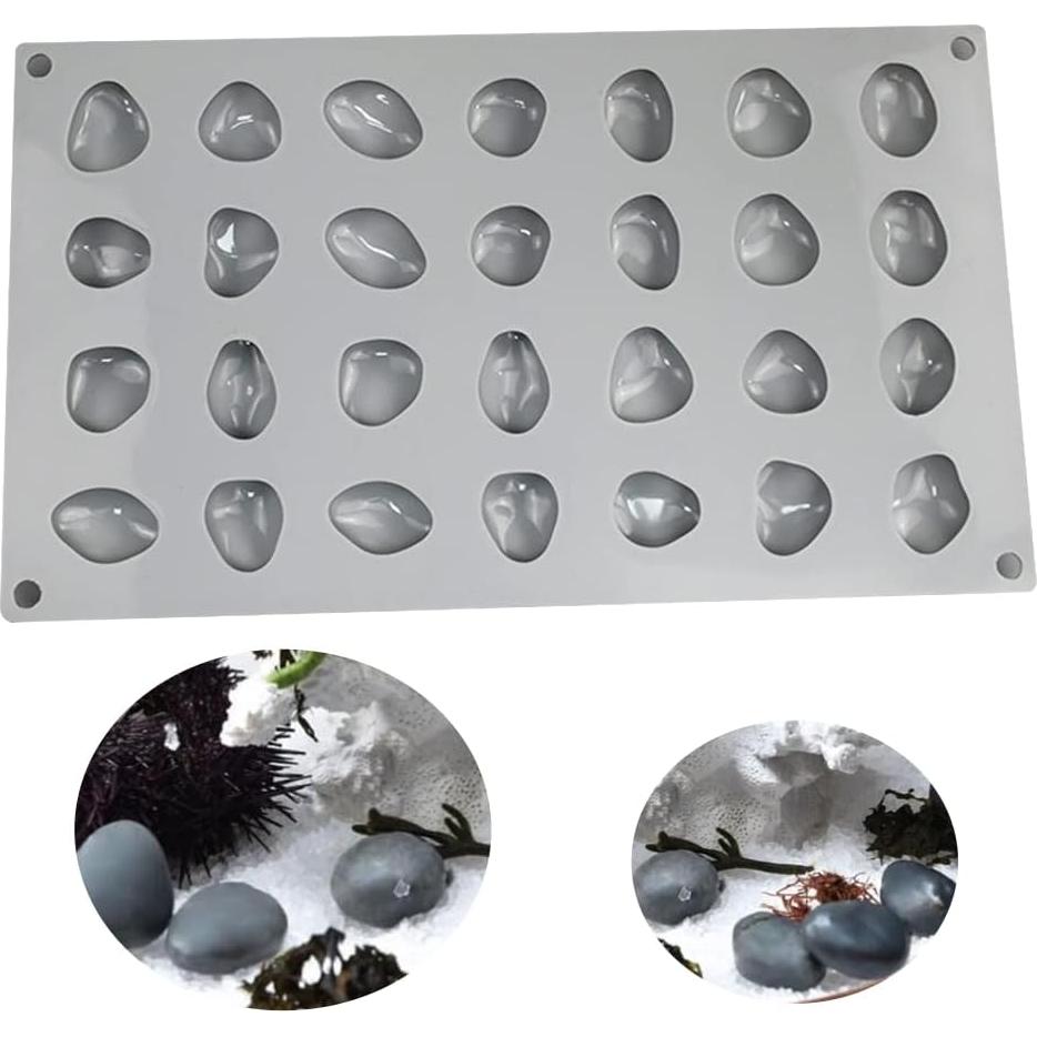 Molde de Silicona Antiadherente Mostsom Piedra M 30.4x17.8cm