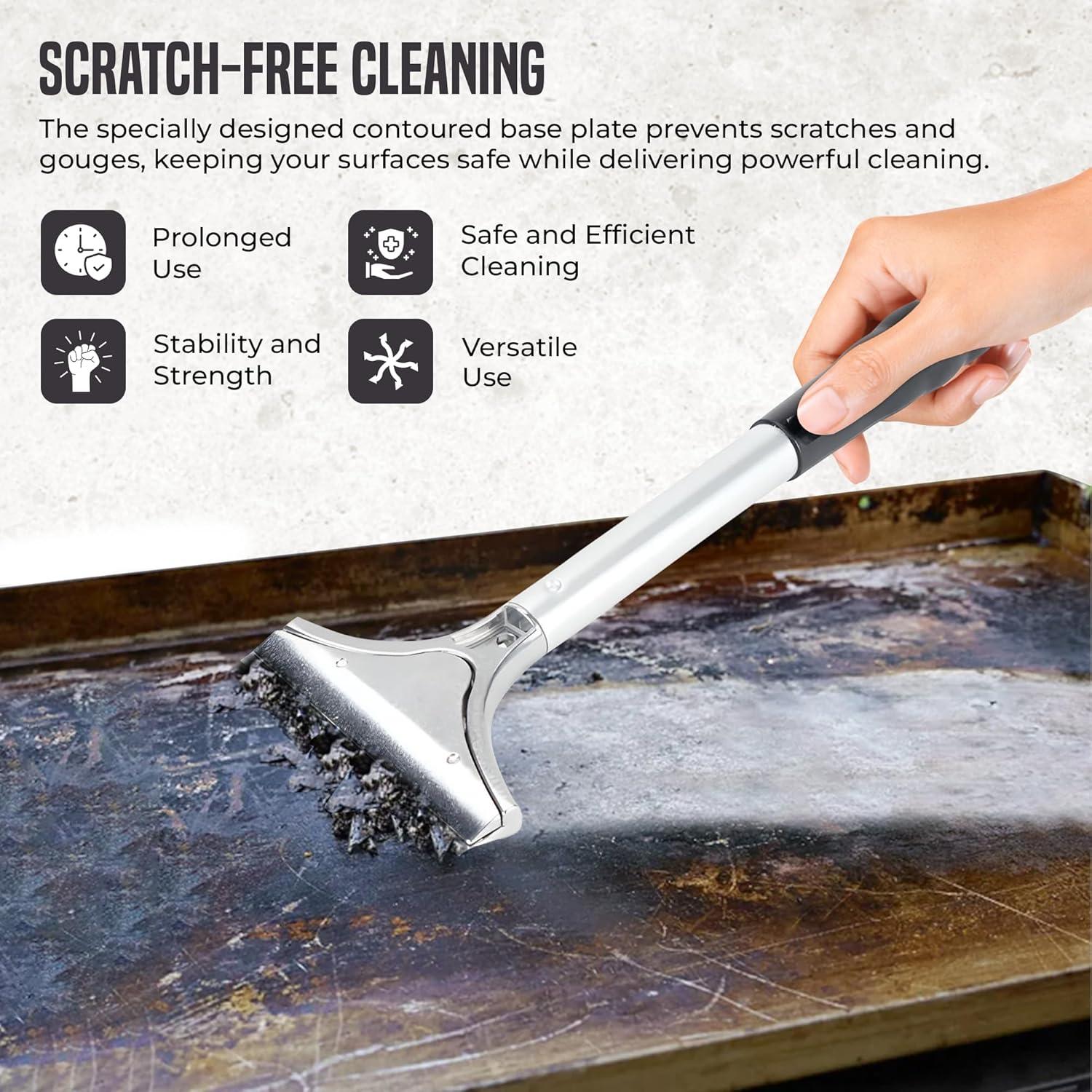 Raspador de Parrilla OCS Parts 30.48 cm con 5 Cuchillas