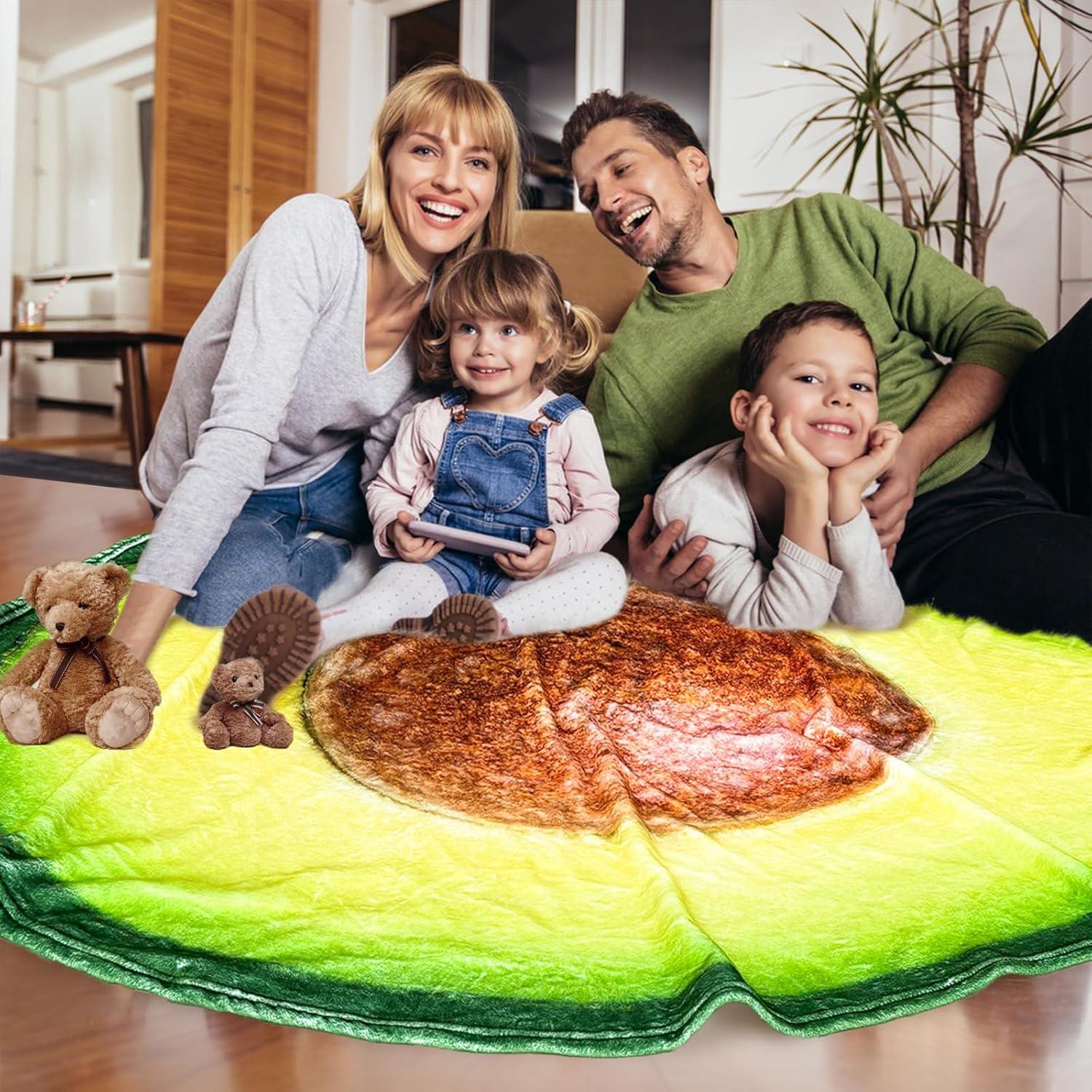 Manta de Franela Realista Aguacate Excervent 290 GSM 1.0 Cuenta