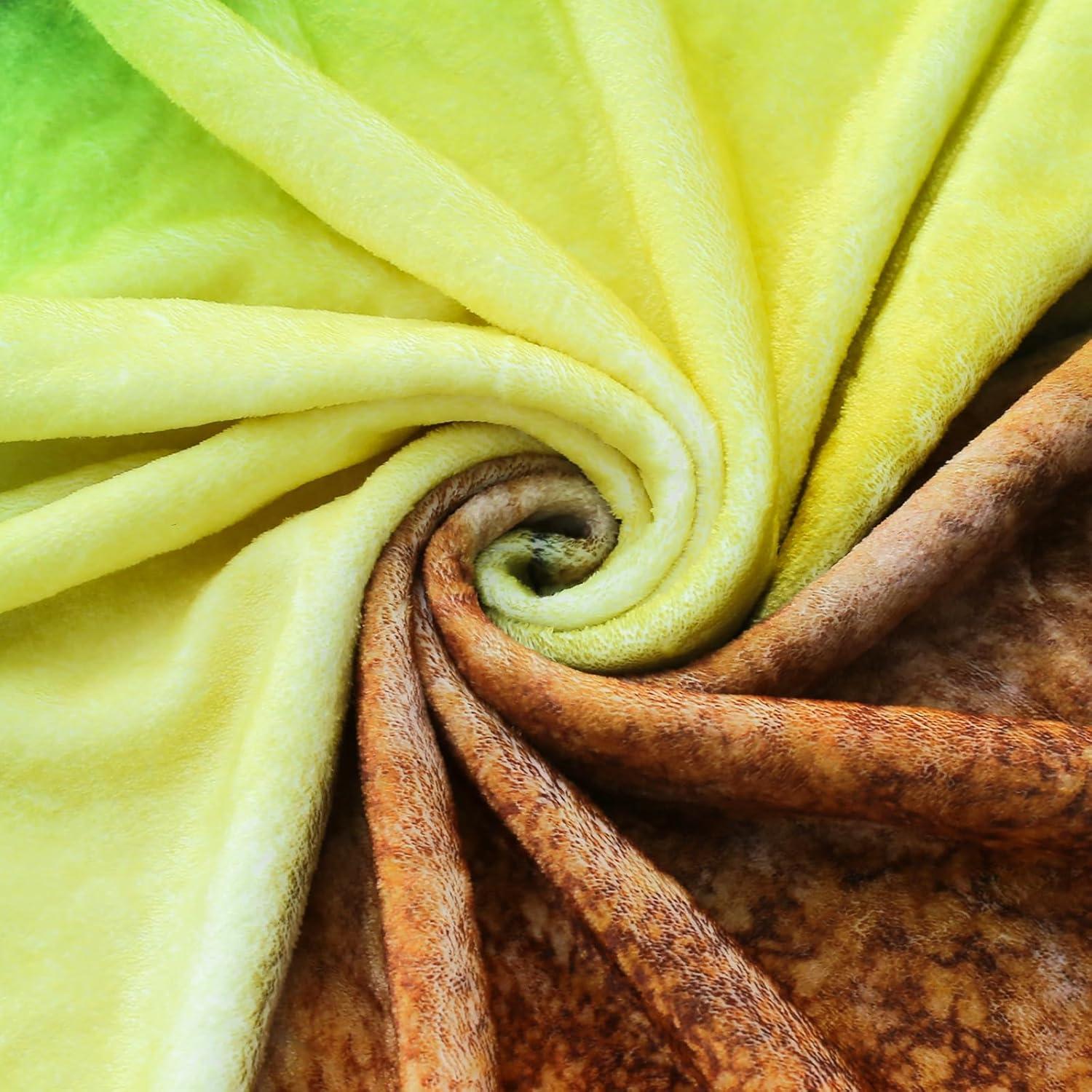 Manta de Franela Realista Aguacate Excervent 290 GSM 1.0 Cuenta