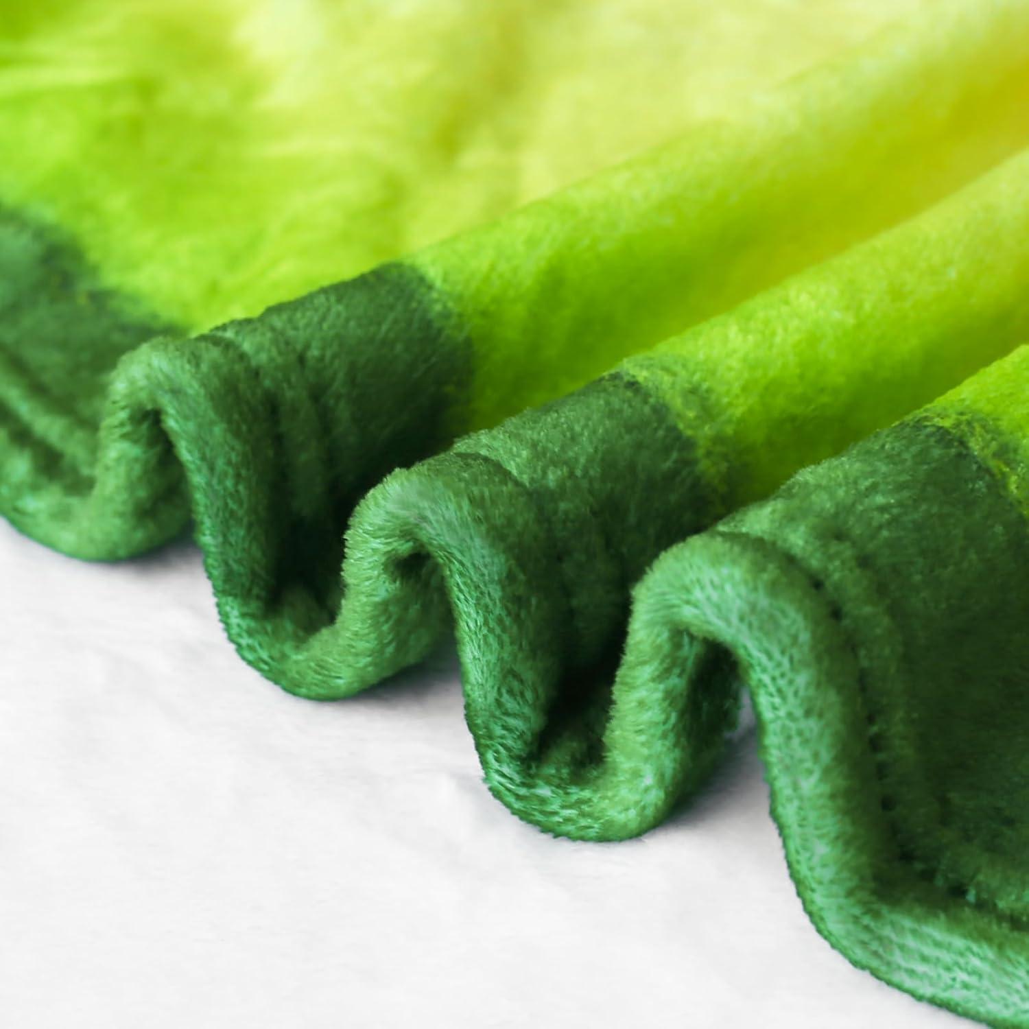 Manta de Franela Realista Aguacate Excervent 290 GSM 1.0 Cuenta