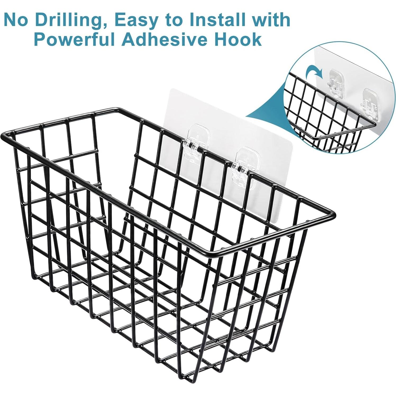 Cestas Colgantes de Pared Orgneas para Almacenamiento - 2 Paquetes