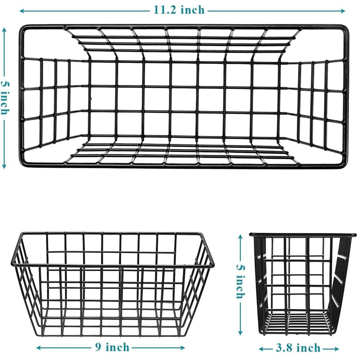 Cestas Colgantes de Pared Orgneas para Almacenamiento - 2 Paquetes