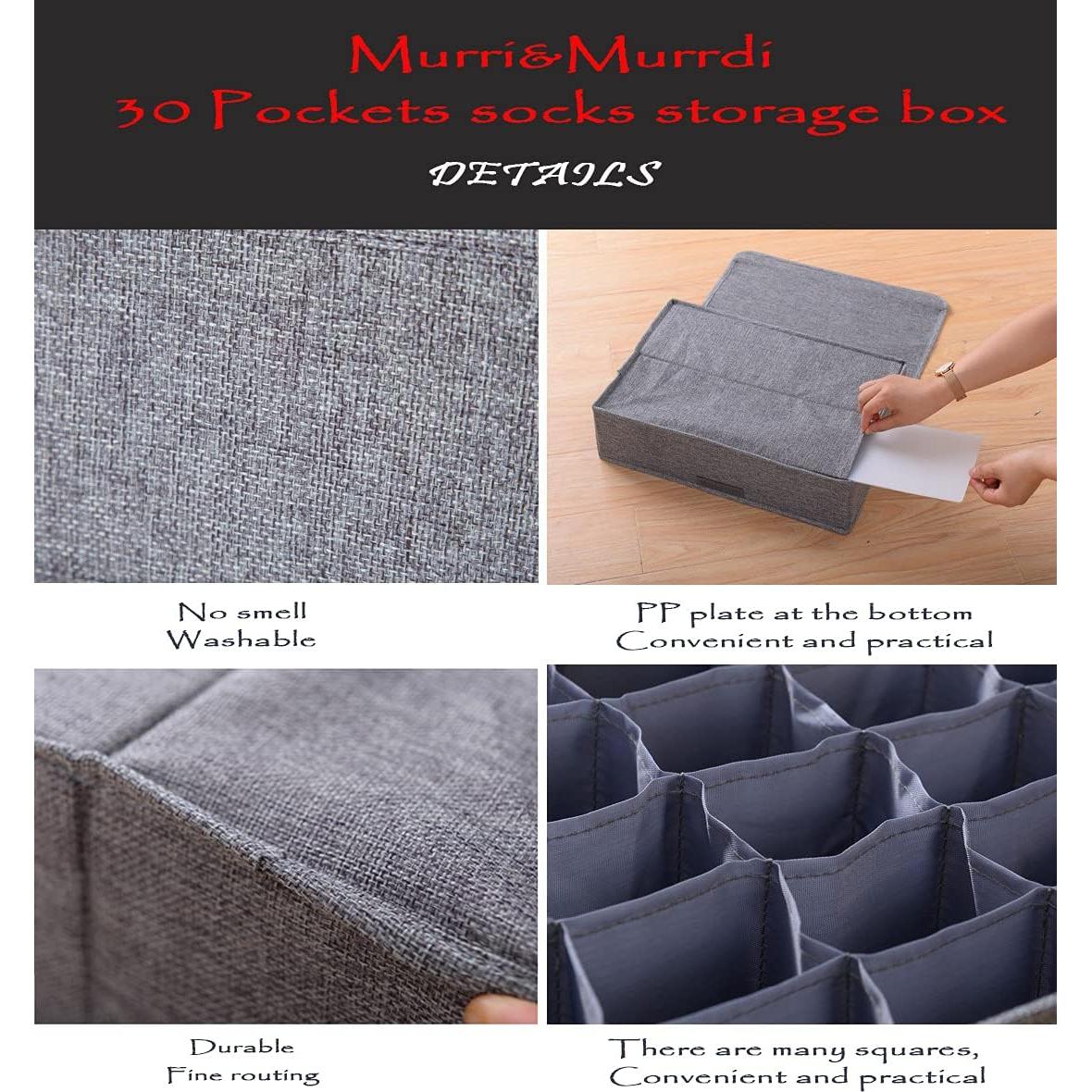 Organizador de Almacenamiento Plegable Murri&Murrdi 30 Celdas