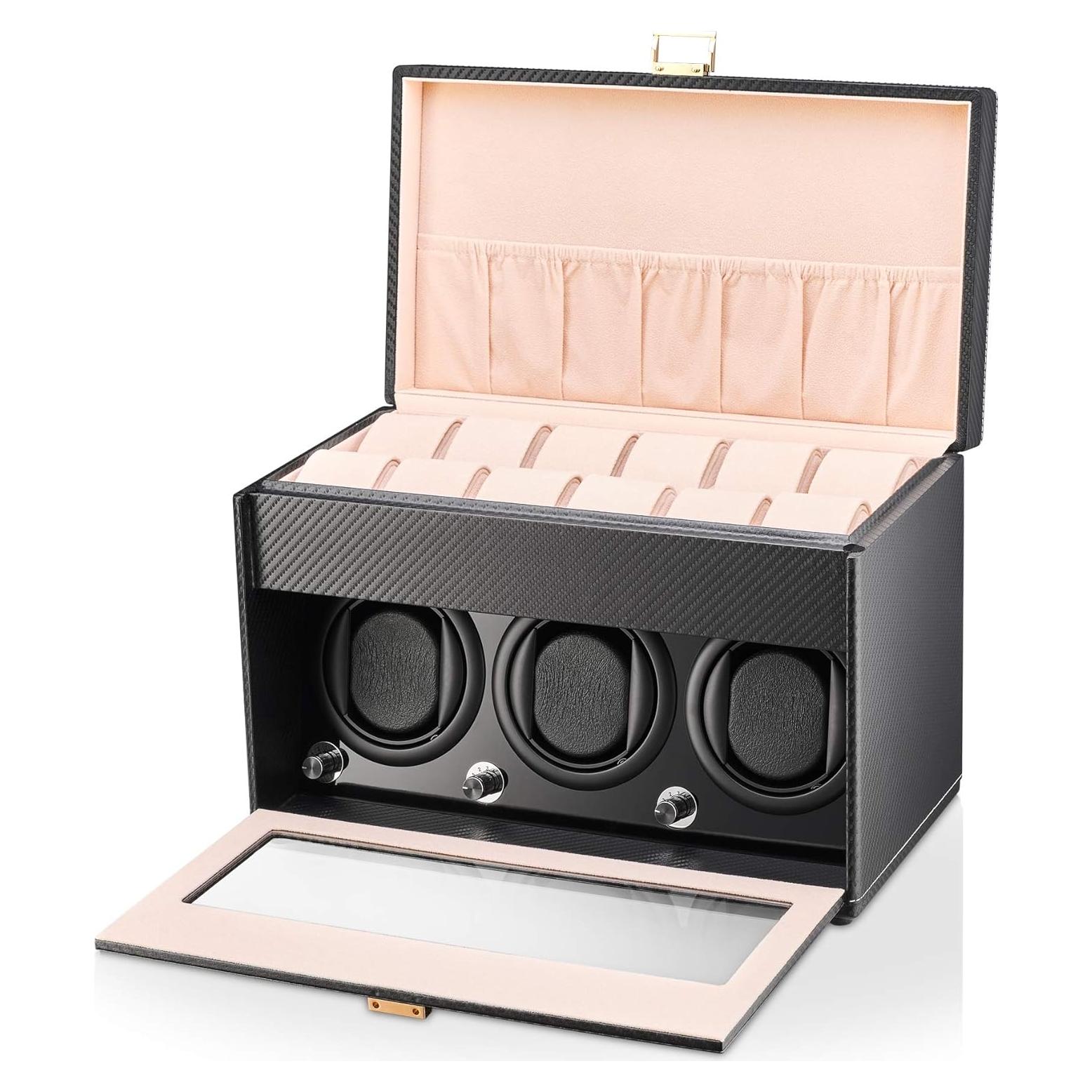 Cargador de Reloj Automático Leader WATCH WINDERS 3+12