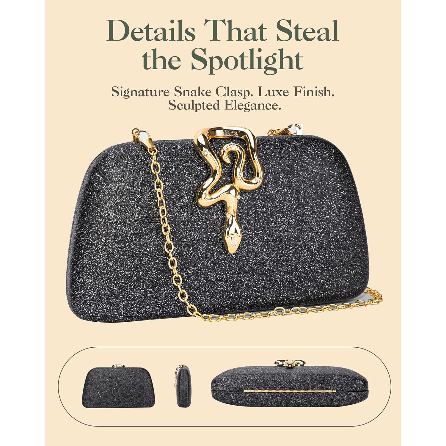 Bolso de Mano Brillante para Mujeres - Elegante y Versátil