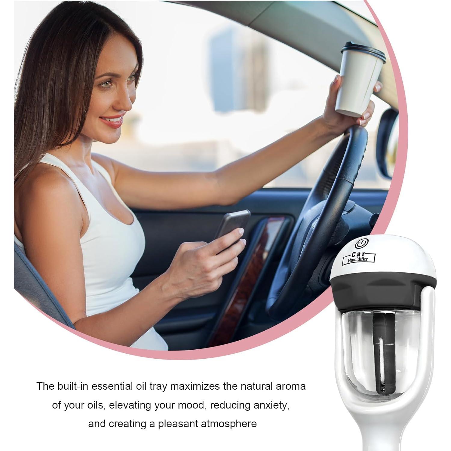 Humidificador de coche MUQIDA 50ml difusor de aceites 12V