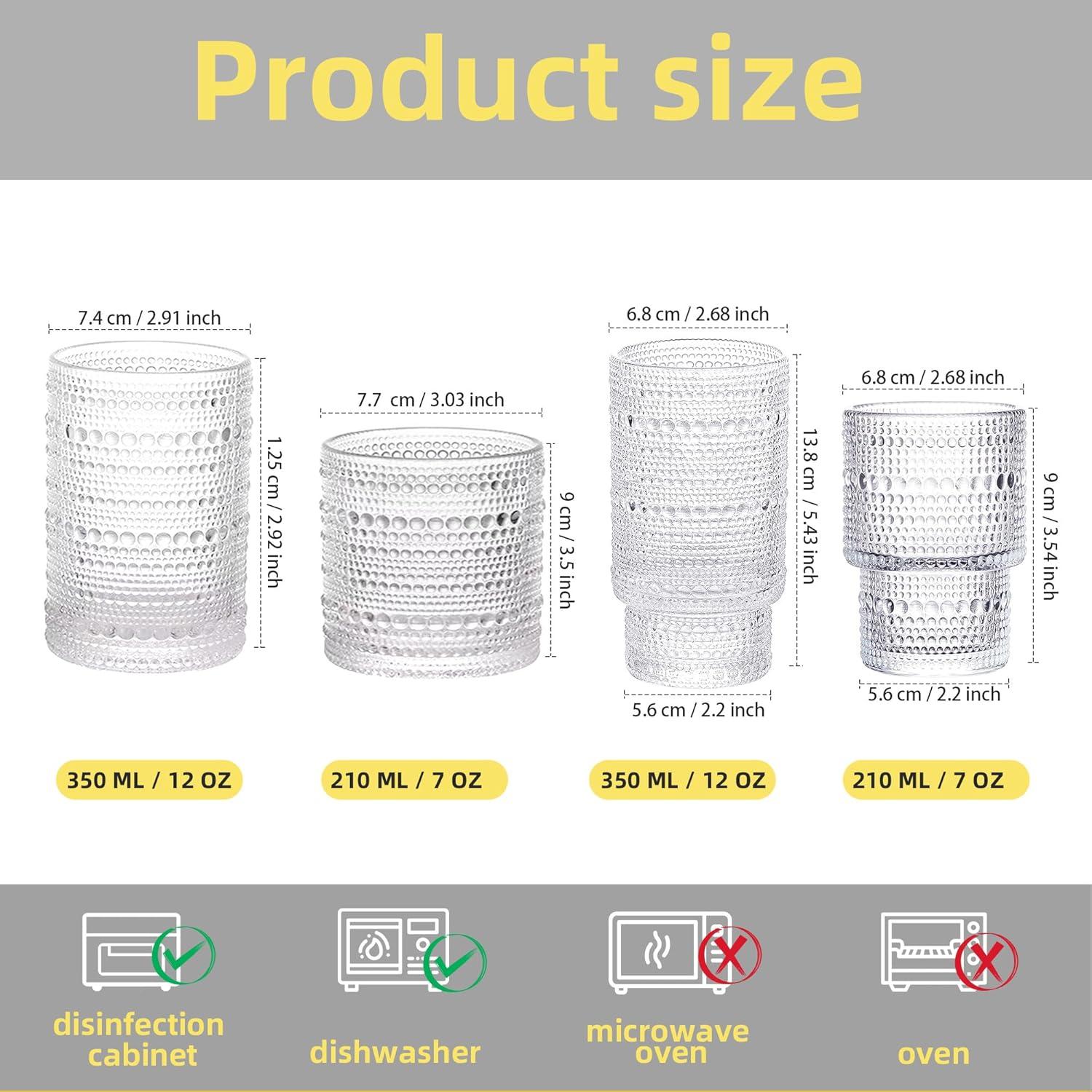 Soporte de Cepillos de Dientes de Vidrio CAZAGA 12 oz