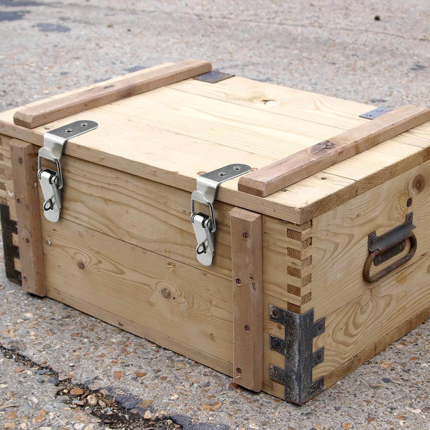 Pestillo de Ángulo 90 Grados ZIUZI Acero Inoxidable 2 Pcs