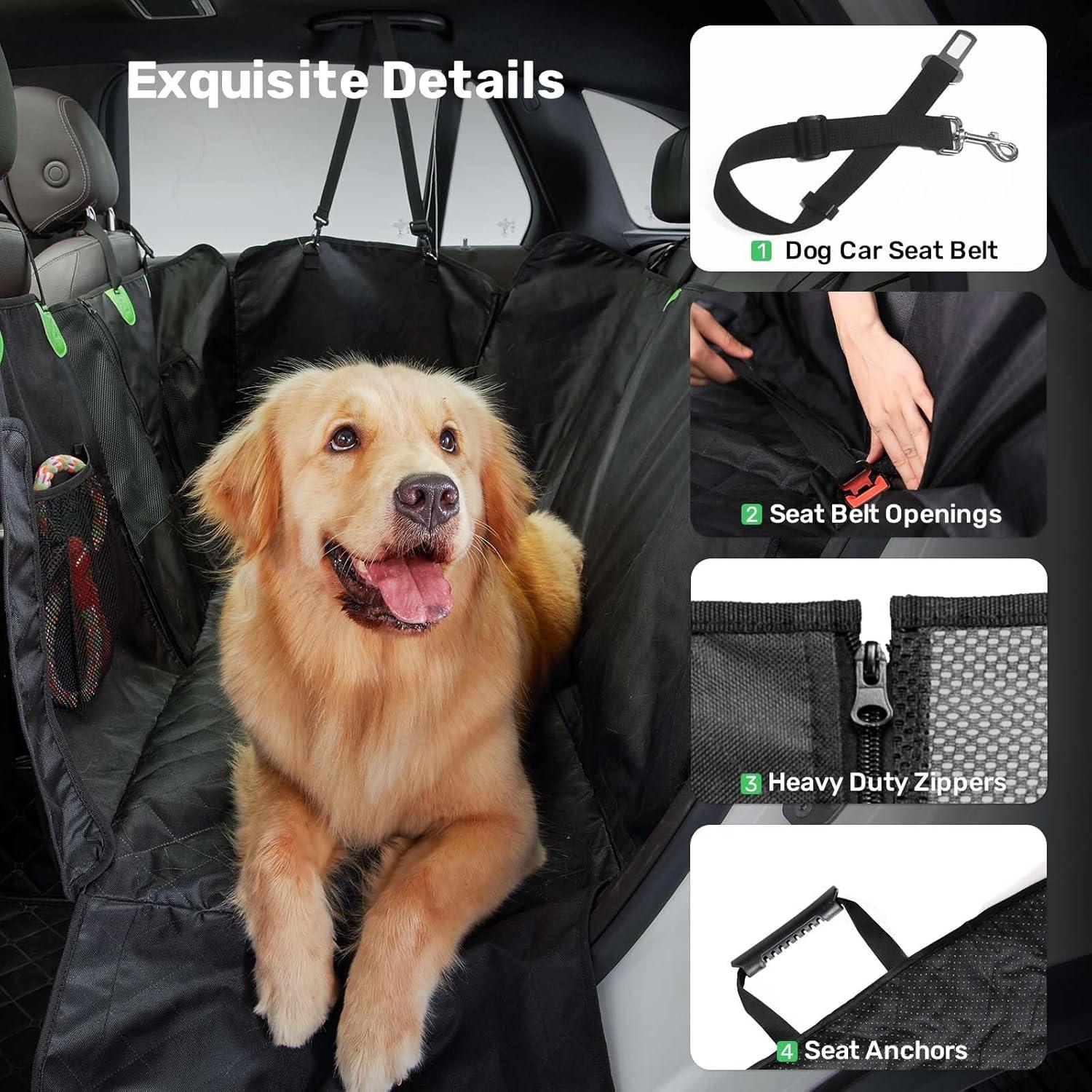 Cubierta de Asiento para Perros Zanch XL - 100% Impermeable
