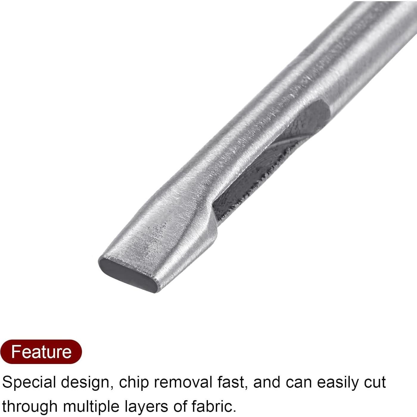 Cortador de Agujeros Ovalado HARFINGTON 2x6mm para Cuero