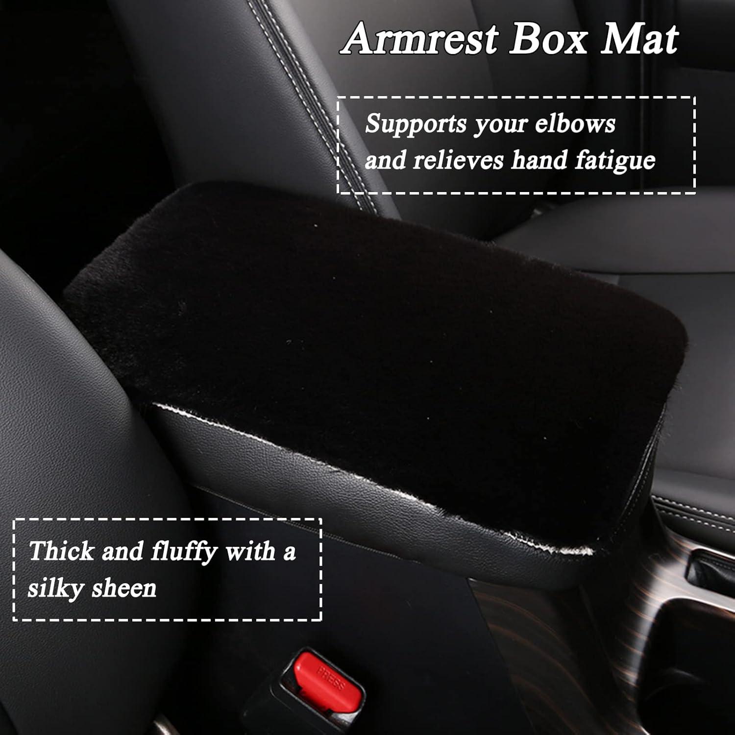 Conjunto de Accesorios de Coche Esponjosos LXPKKIG 12 Piezas