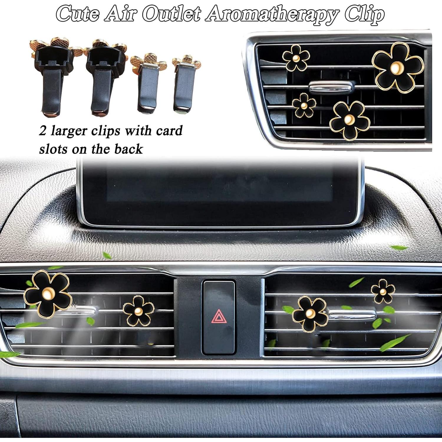 Conjunto de Accesorios de Coche Esponjosos LXPKKIG 12 Piezas