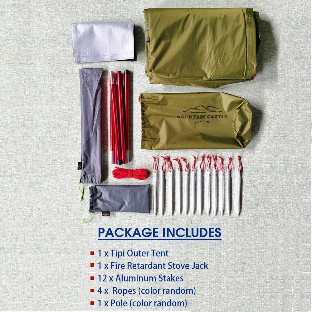 Tienda Tipi Preself T1 para 4 Personas Impermeable 2.2m