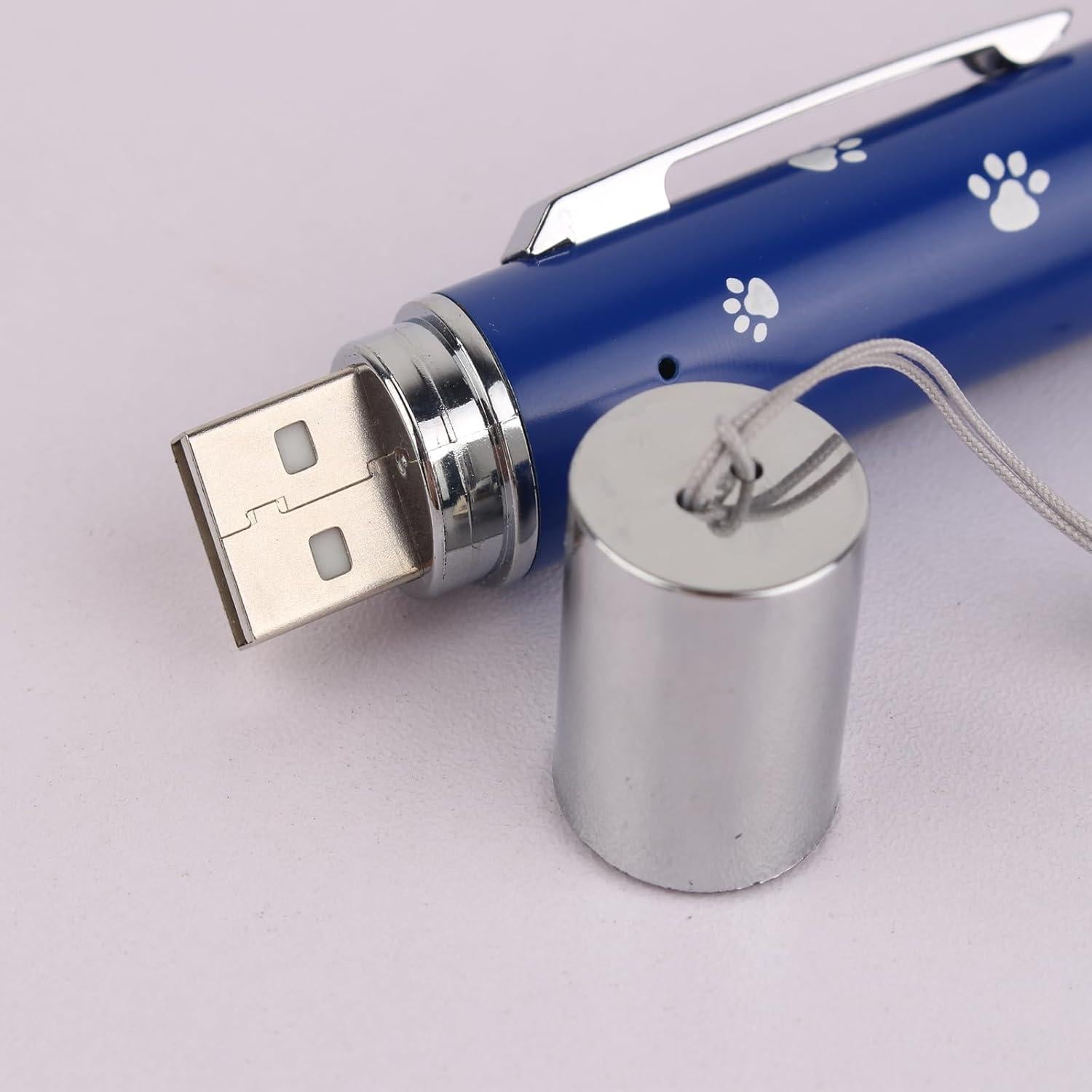 Juguete Interactivo para Gatos EAWONGEE 2 Piezas Azul