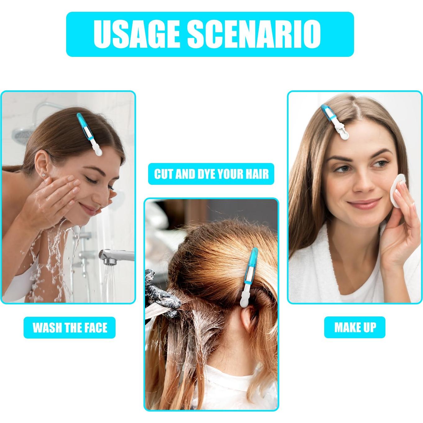 Clip de Cabello Premium MEN'S GROOMING BARBER PRO - Paquete de 10