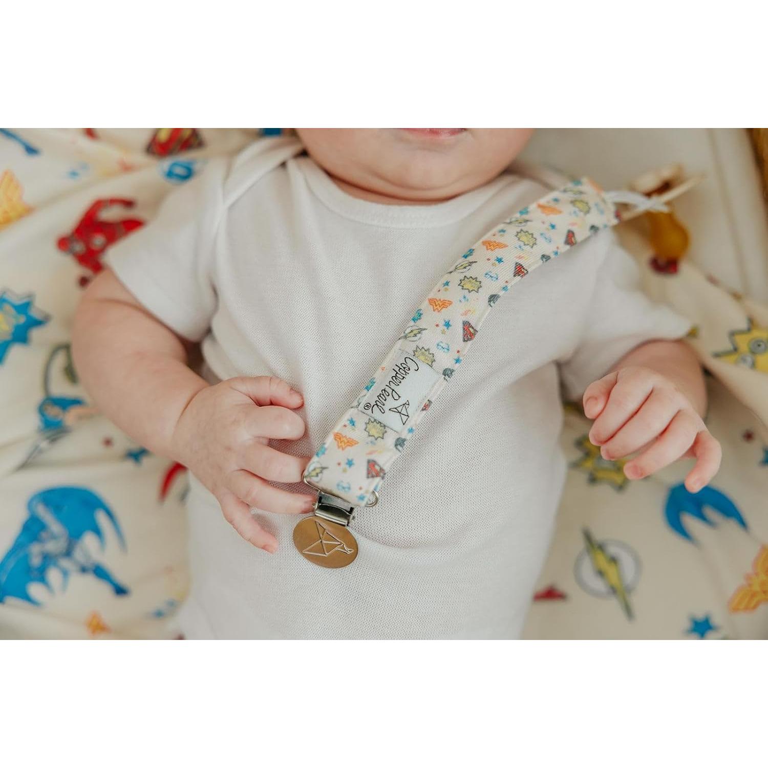 Clip de Chupete Copper Pearl 3-Pack Justice League - Premium