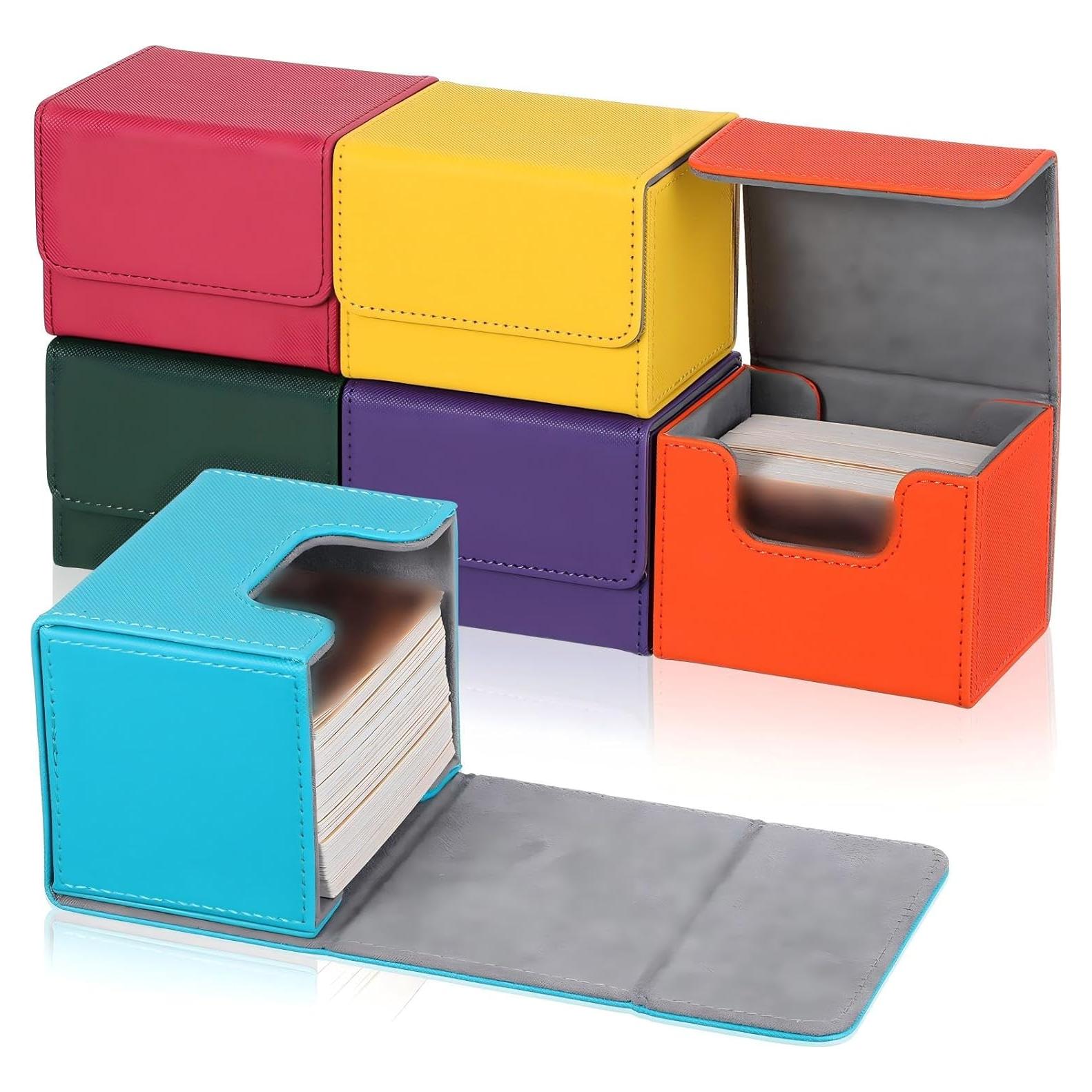 Yookeer 6 Cajas de Almacenamiento de Cartas Magnéticas 100+