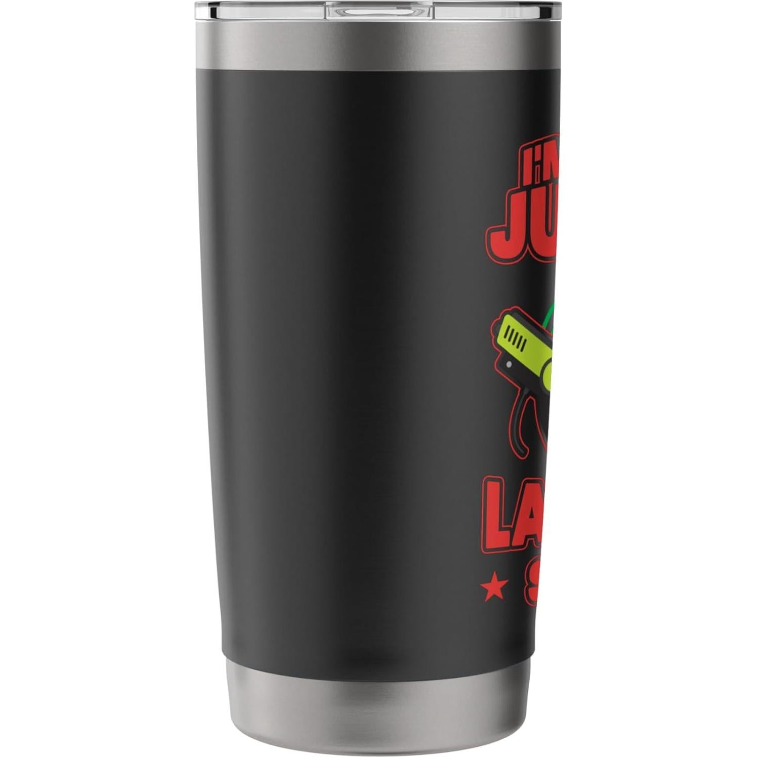 Taza Aislada de Acero Inoxidable 20 oz Regalos de Fiestas Laser Tag