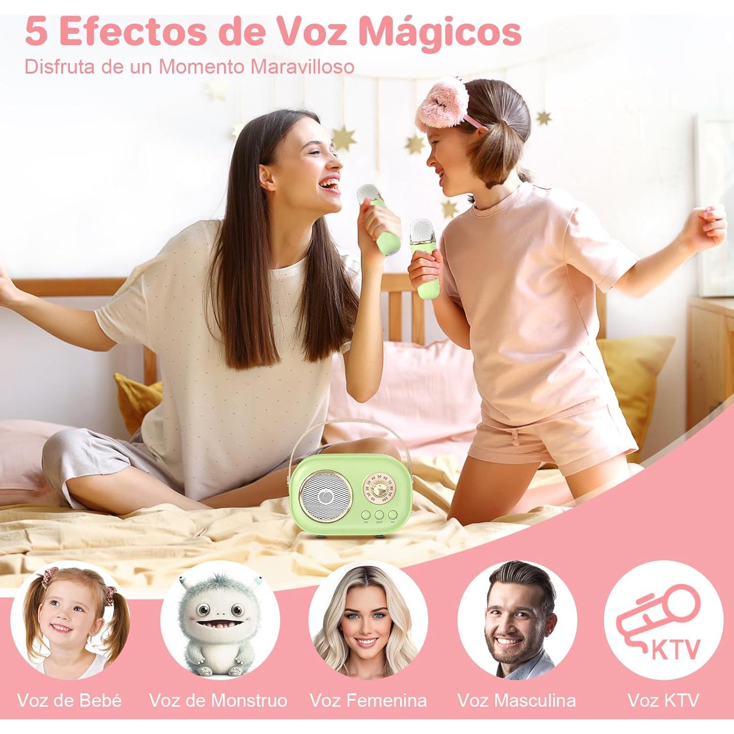 Mini máquina de karaoke Heetipuk C20 Plus Bluetooth 5.0