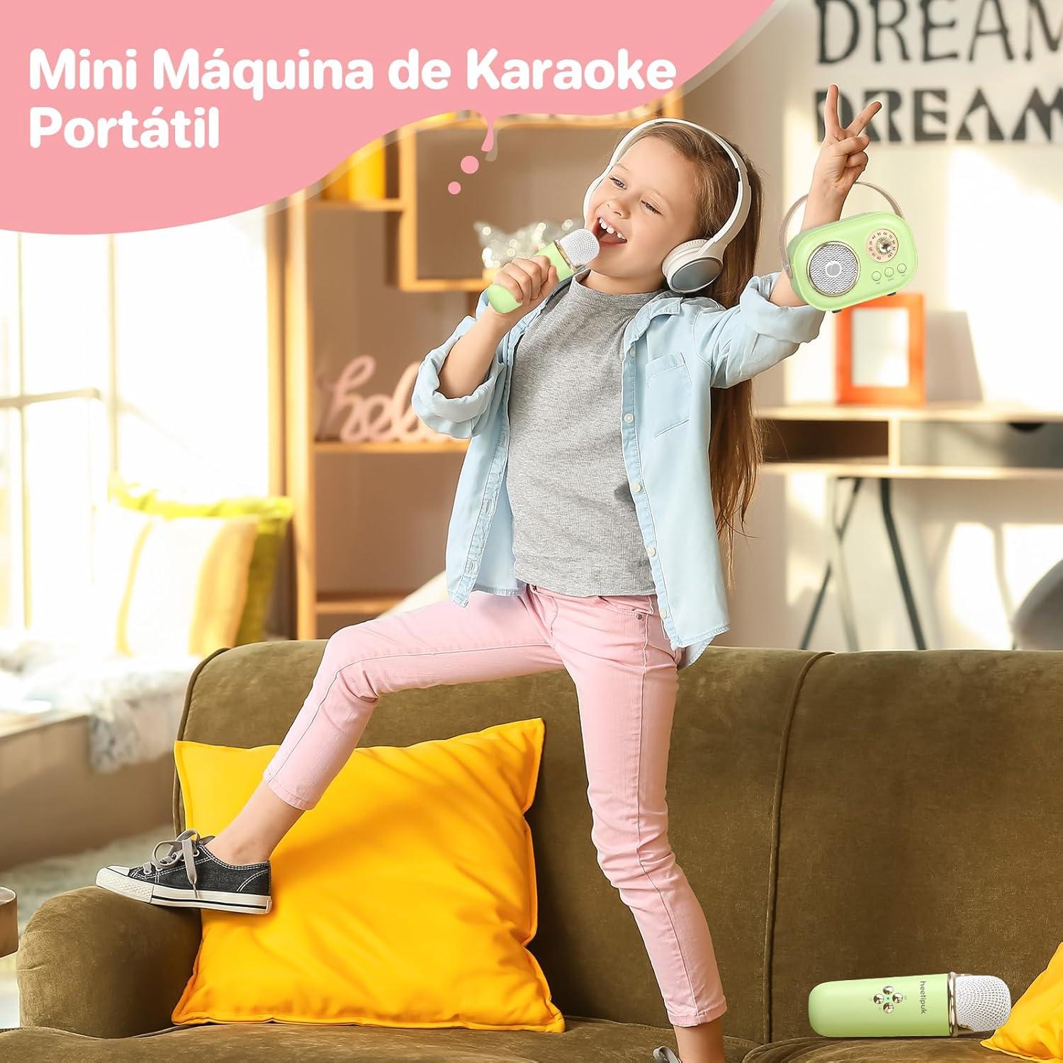 Mini máquina de karaoke Heetipuk C20 Plus Bluetooth 5.0
