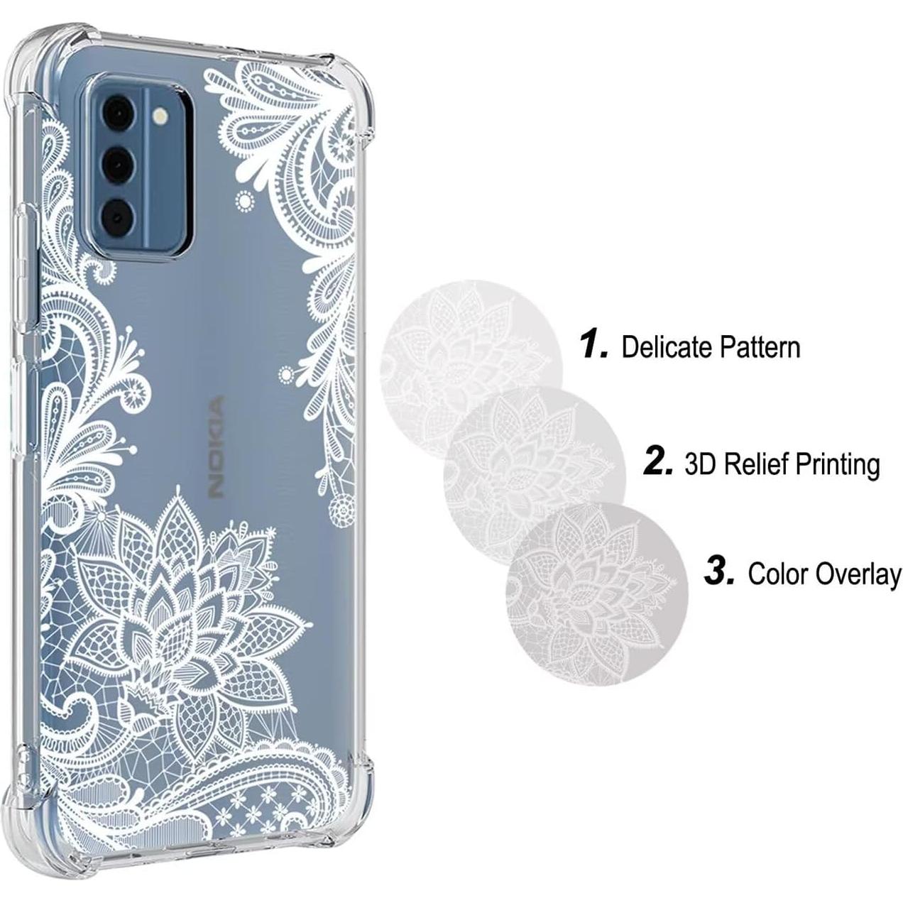 Funda TPU Transparente para Nokia C300 Mandala 6.52"