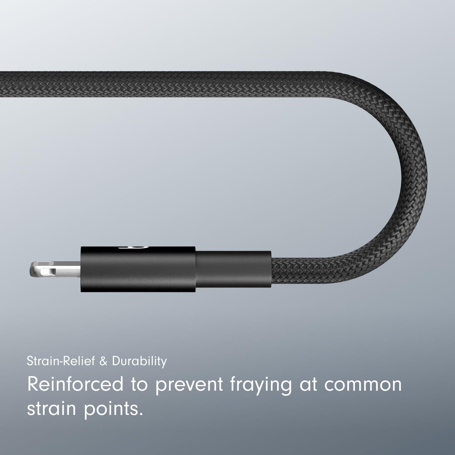 Cable USB-C a Lightning Beats 1.5 m Carga Rápida Trenzado