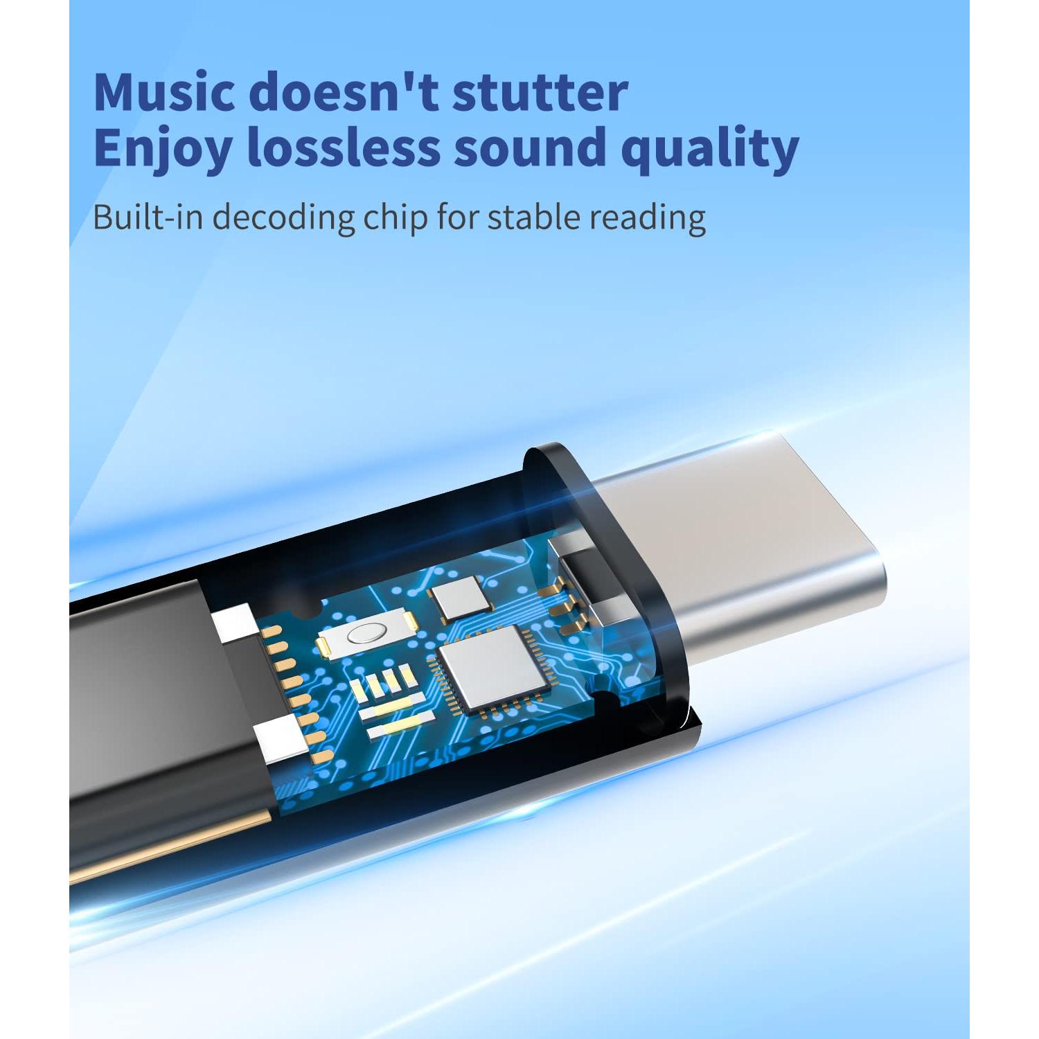 Adaptador USB C Macho a Lightning Hembra WASRUYI 3 Pack