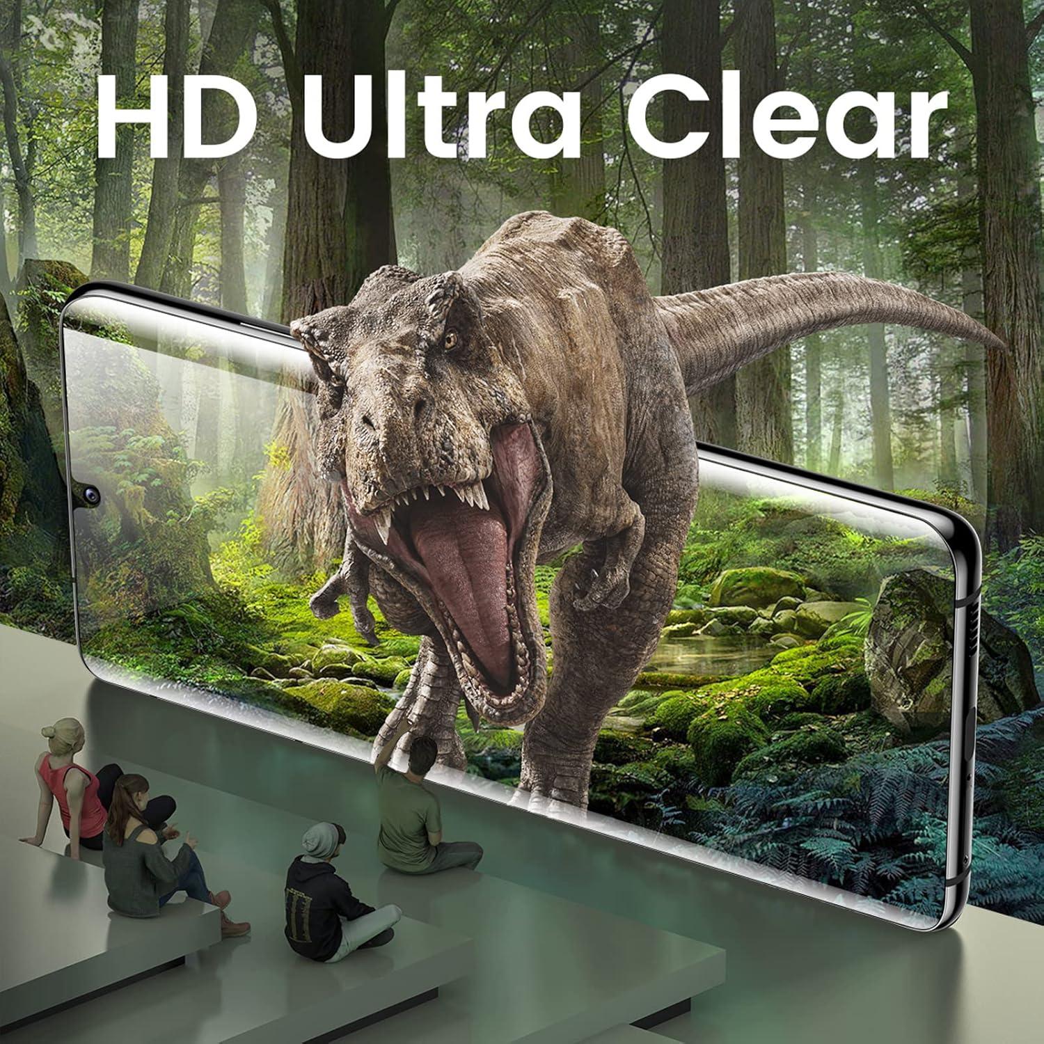 Protector de Pantalla MOHAVE 2 Pack para Samsung Galaxy S21 Ultra 5G HD Claro