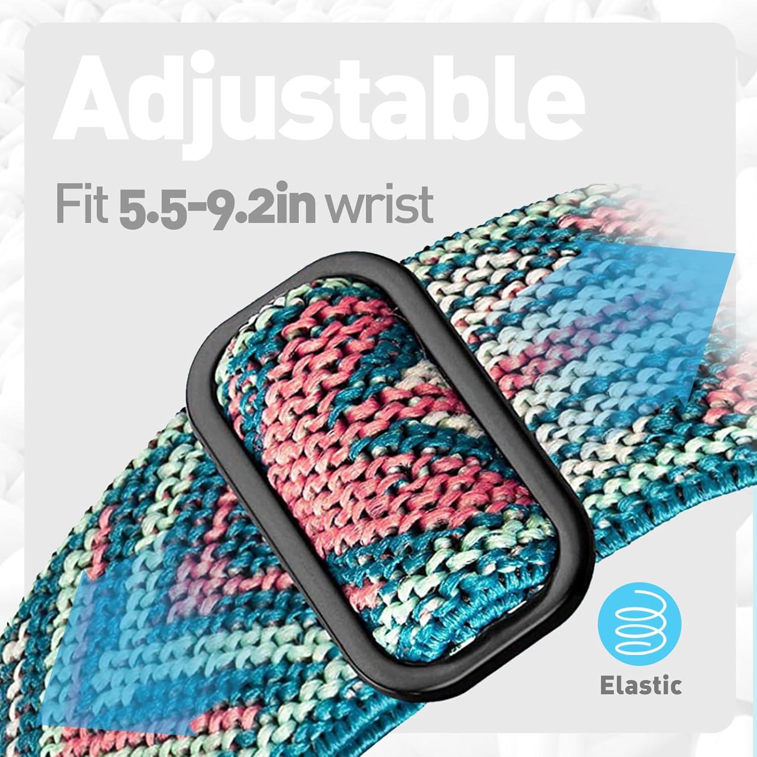 Paquete de 3 Correas de Reloj Nylon LYSANDRA para Smartwatch 3Plus